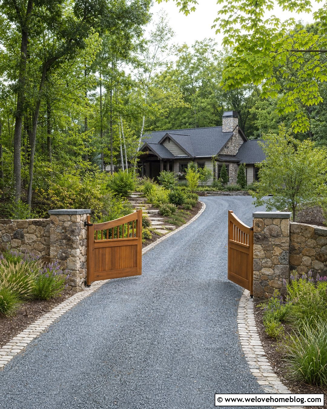 20 Craftsman Driveway Gate Ideas for Timeless Curb Appeal