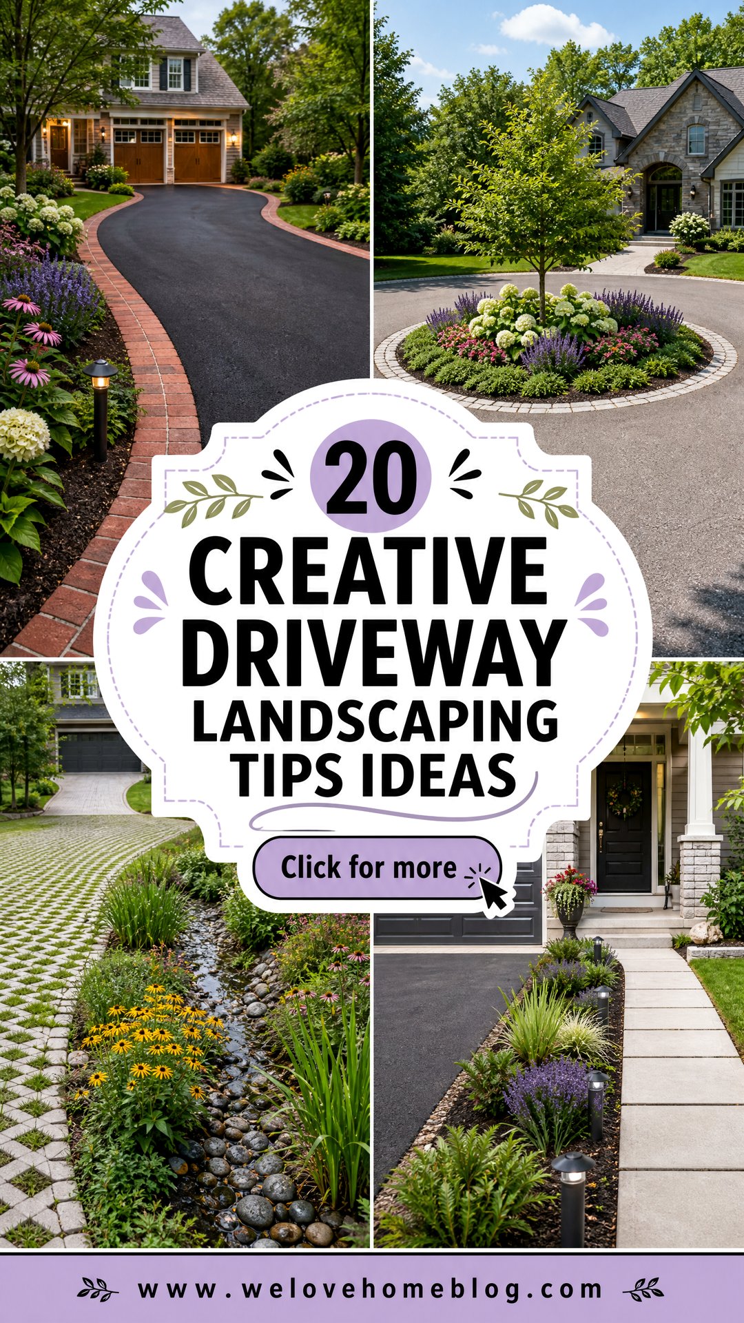 20 Creative Driveway Landscaping Tips Ideas That Add Charm - 20 Creative Driveway Landscaping Tips Ideas That Add Charm