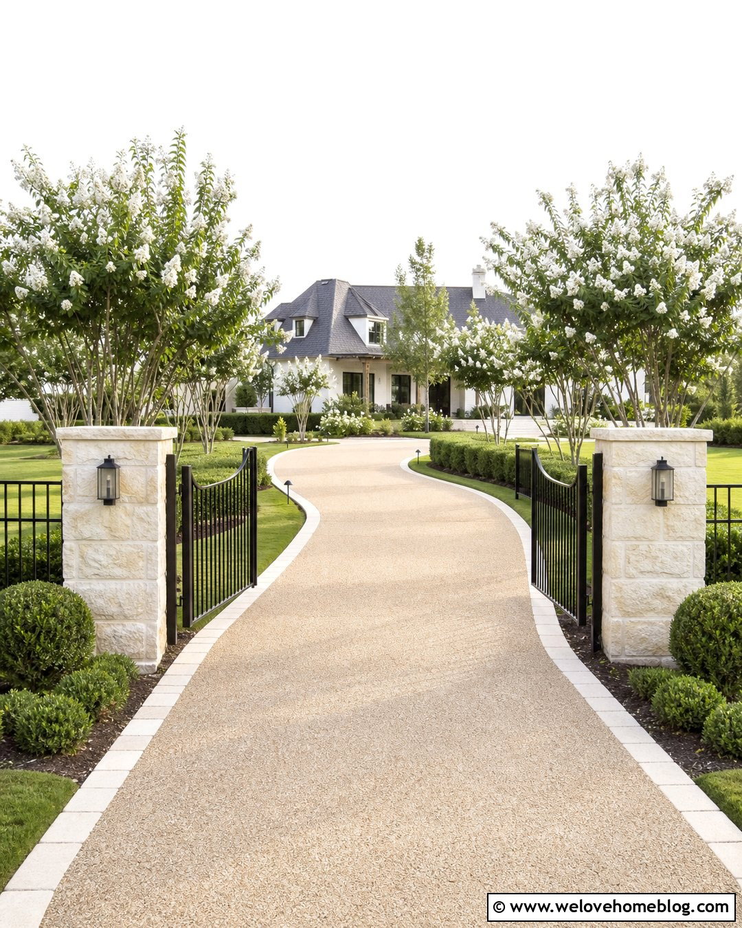 20 Crepe Myrtle Trees Lining Driveway Ideas for Lasting Beauty