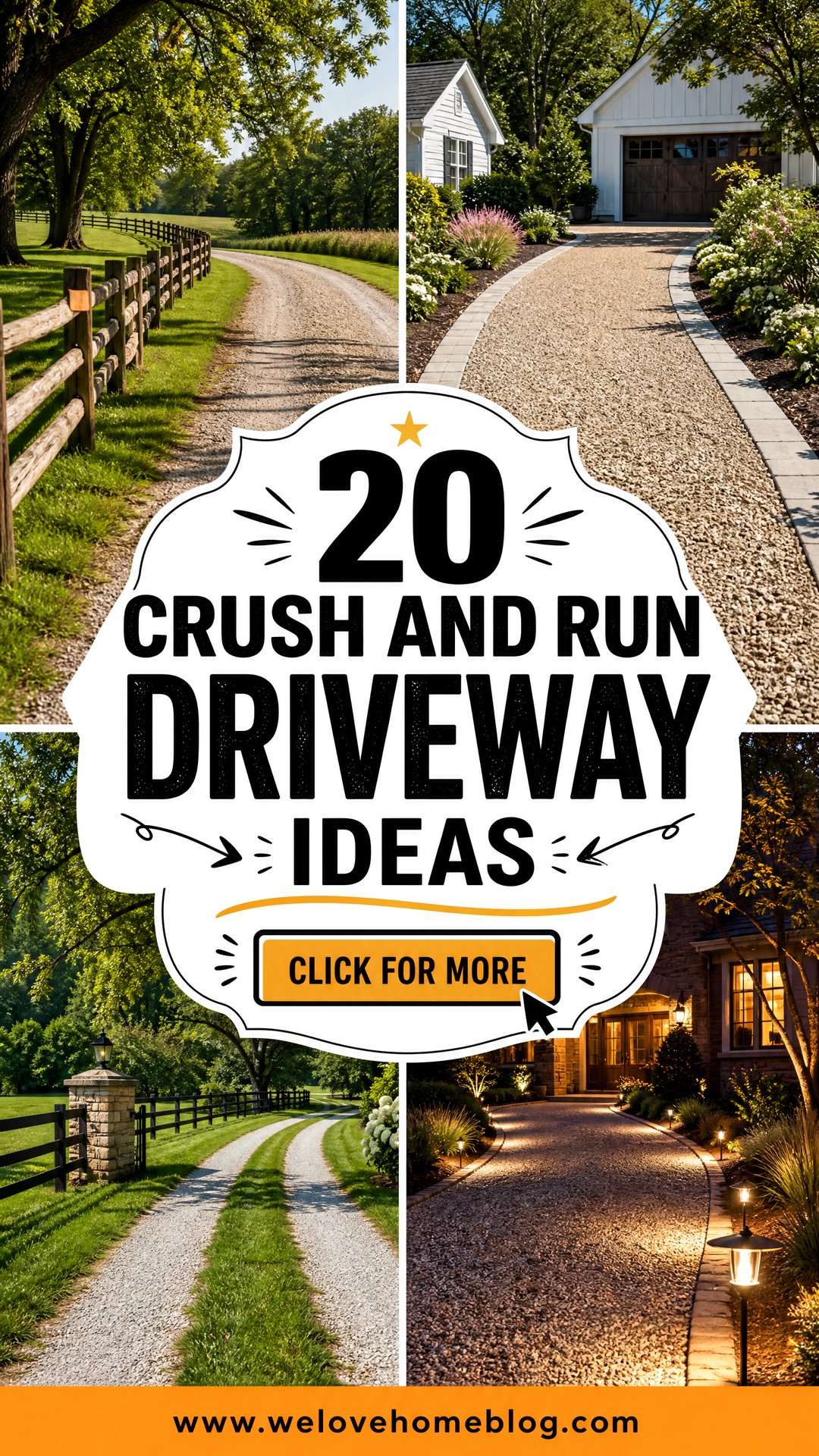 20 Crush And Run Driveway Ideas Affordable Curb Appeal - 20 Crush And Run Driveway Ideas: Affordable Curb Appeal