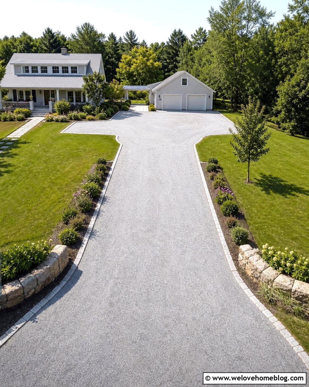 Crushed Concrete Driveway With Turnaround - 25 Crushed Concrete Driveway Ideas