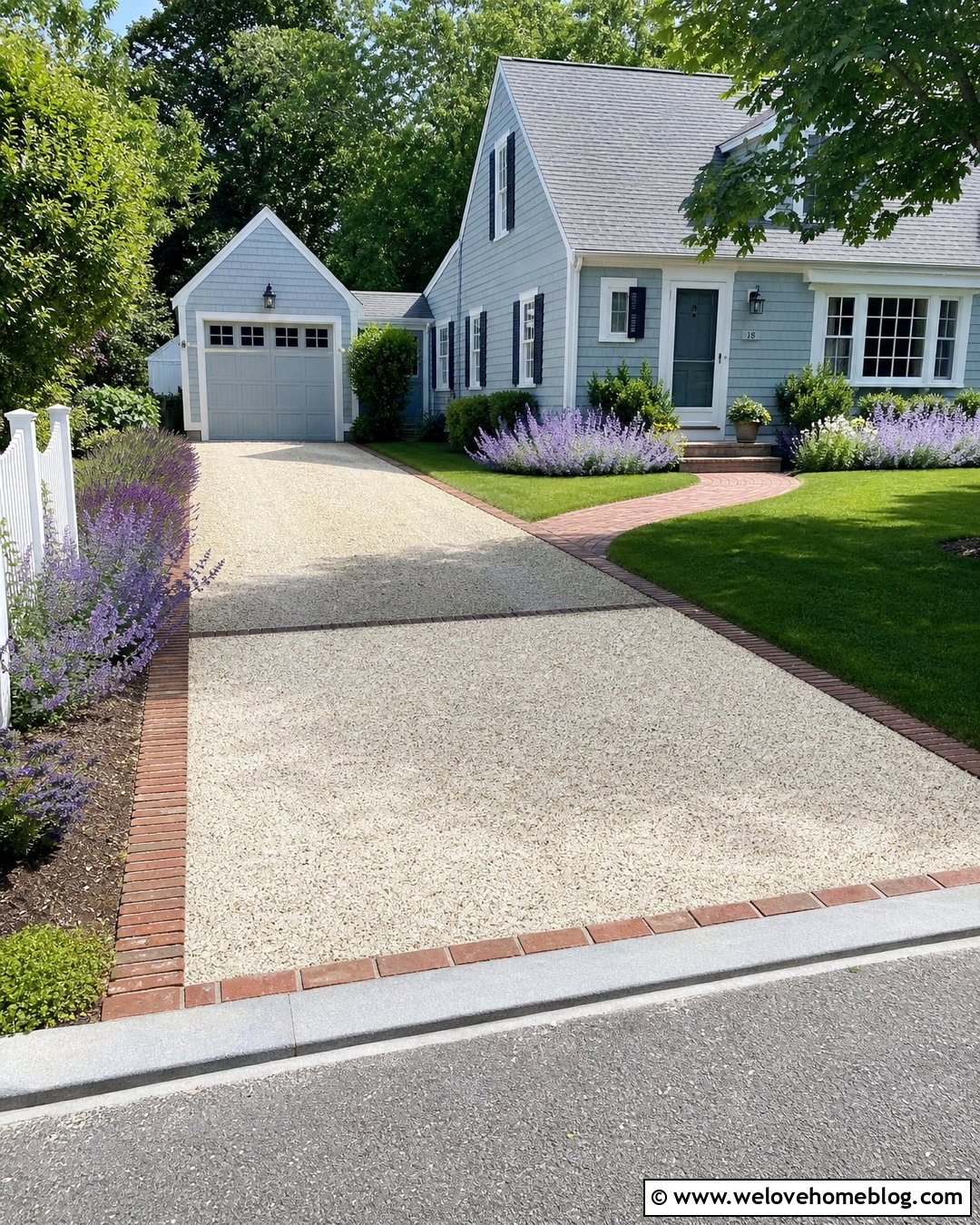 25 Gravel Driveway Extension Ideas for More Parking Space