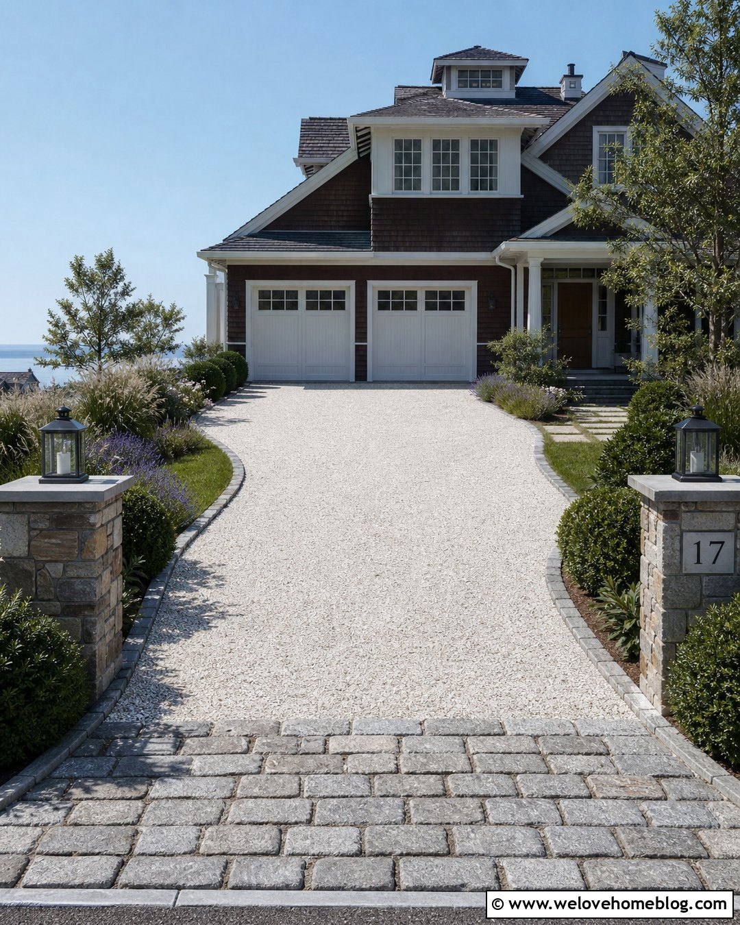 Crushed Oyster Shell Driveway With Granite Apron - 20 Crushed Oyster Shell Driveway Ideas