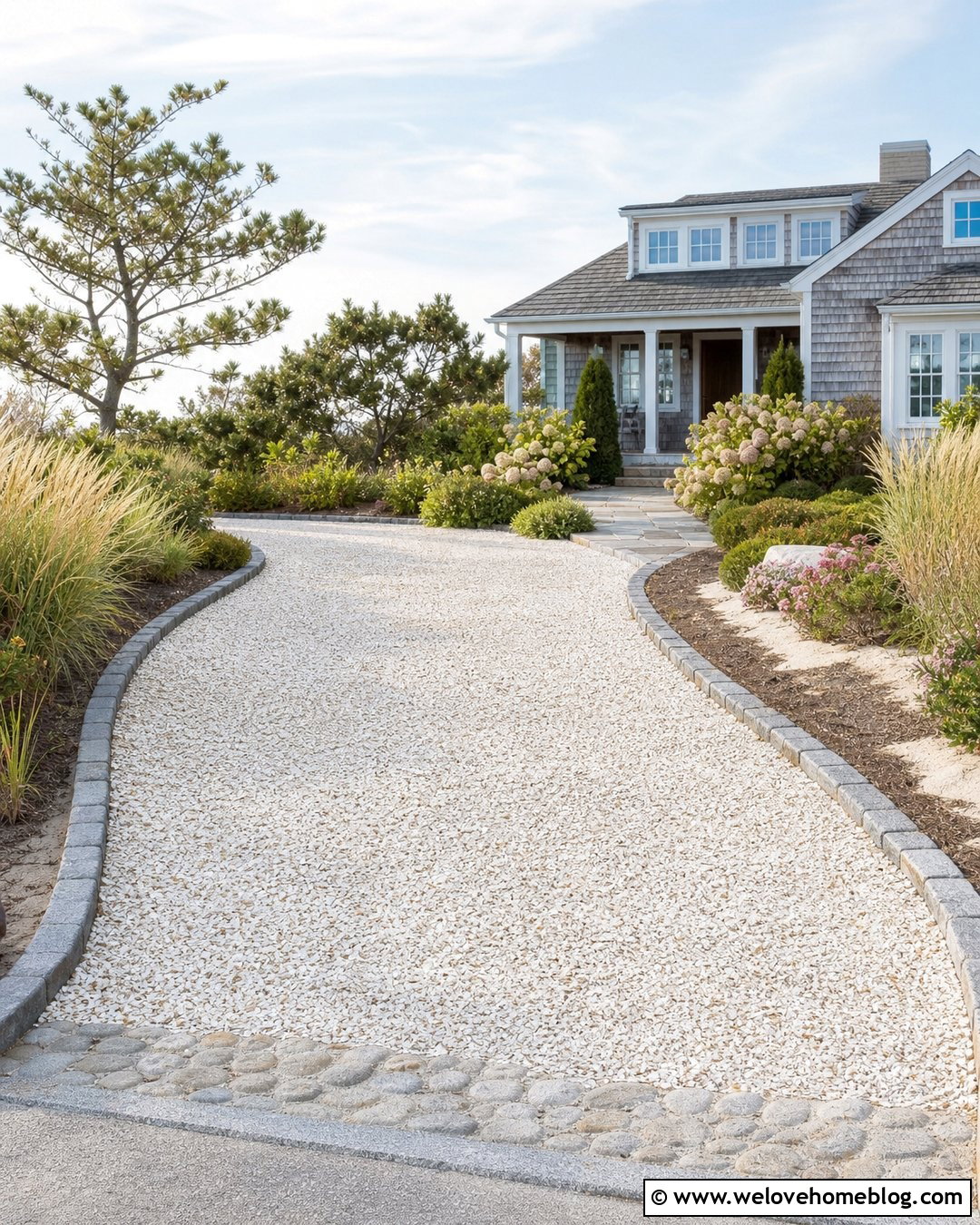 25 Natural Driveway Ideas for a Relaxed, Organic-Looking Home