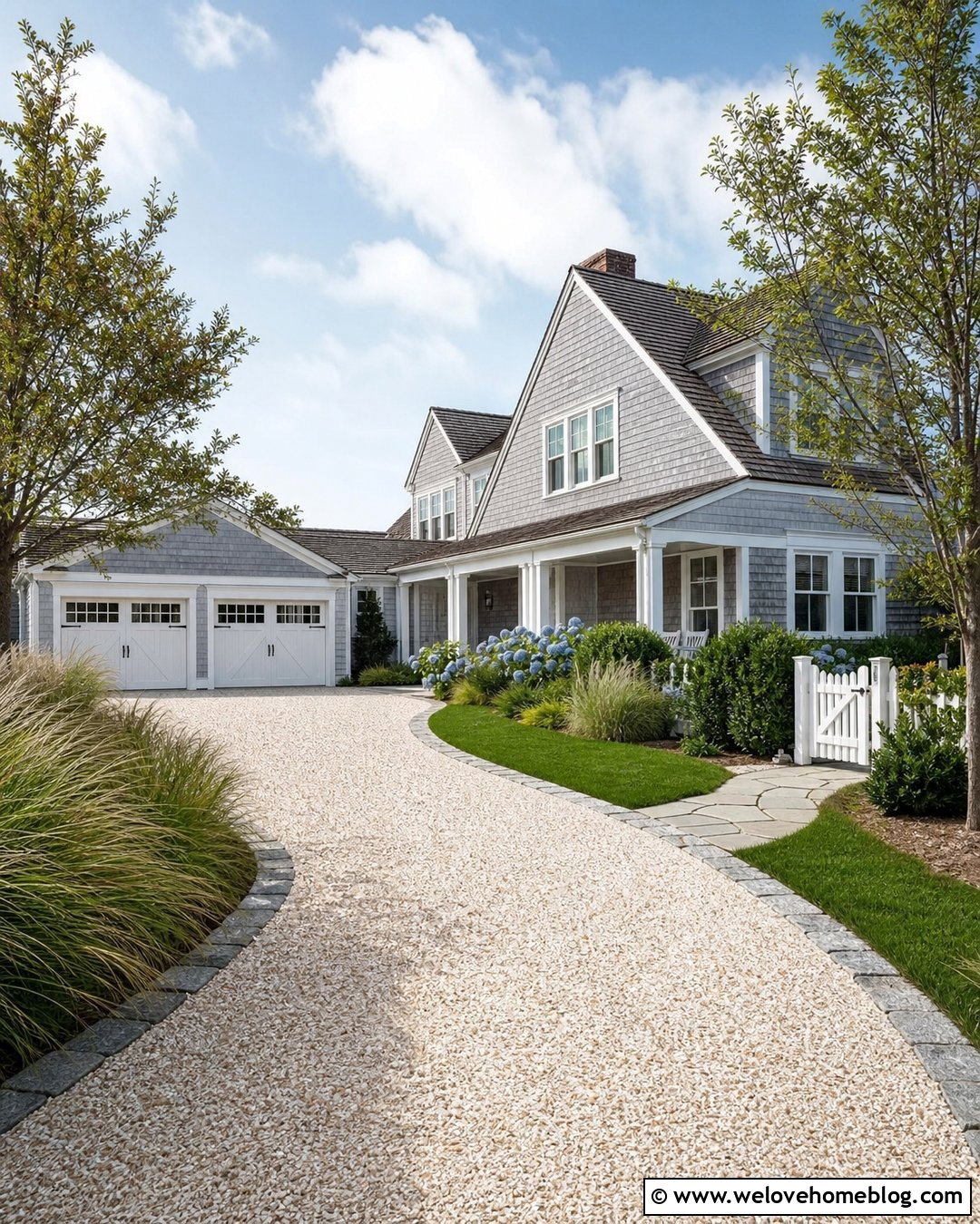 20 Farmhouse Gravel Driveway Ideas for Rustic Curb Appeal