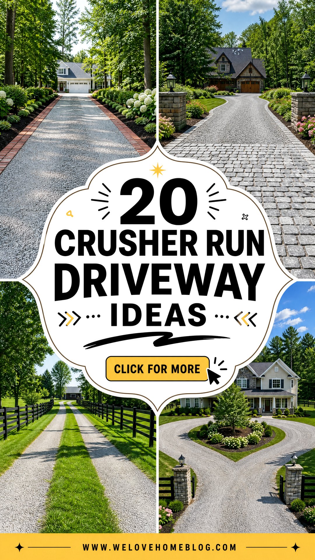 20 Crusher Run Driveway Ideas Budget-Friendly Curb Appeal - 20 Crusher Run Driveway Ideas: Budget-Friendly Curb Appeal