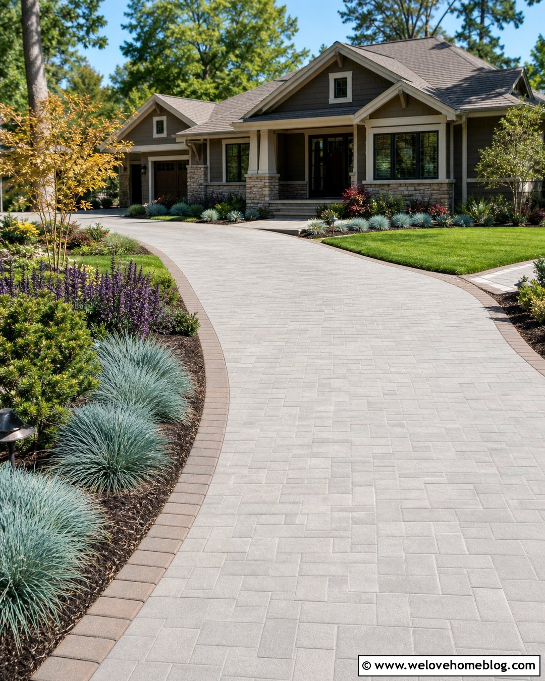 Curved Driveway Edging Blocks - 20 Driveway Edging Blocks Ideas