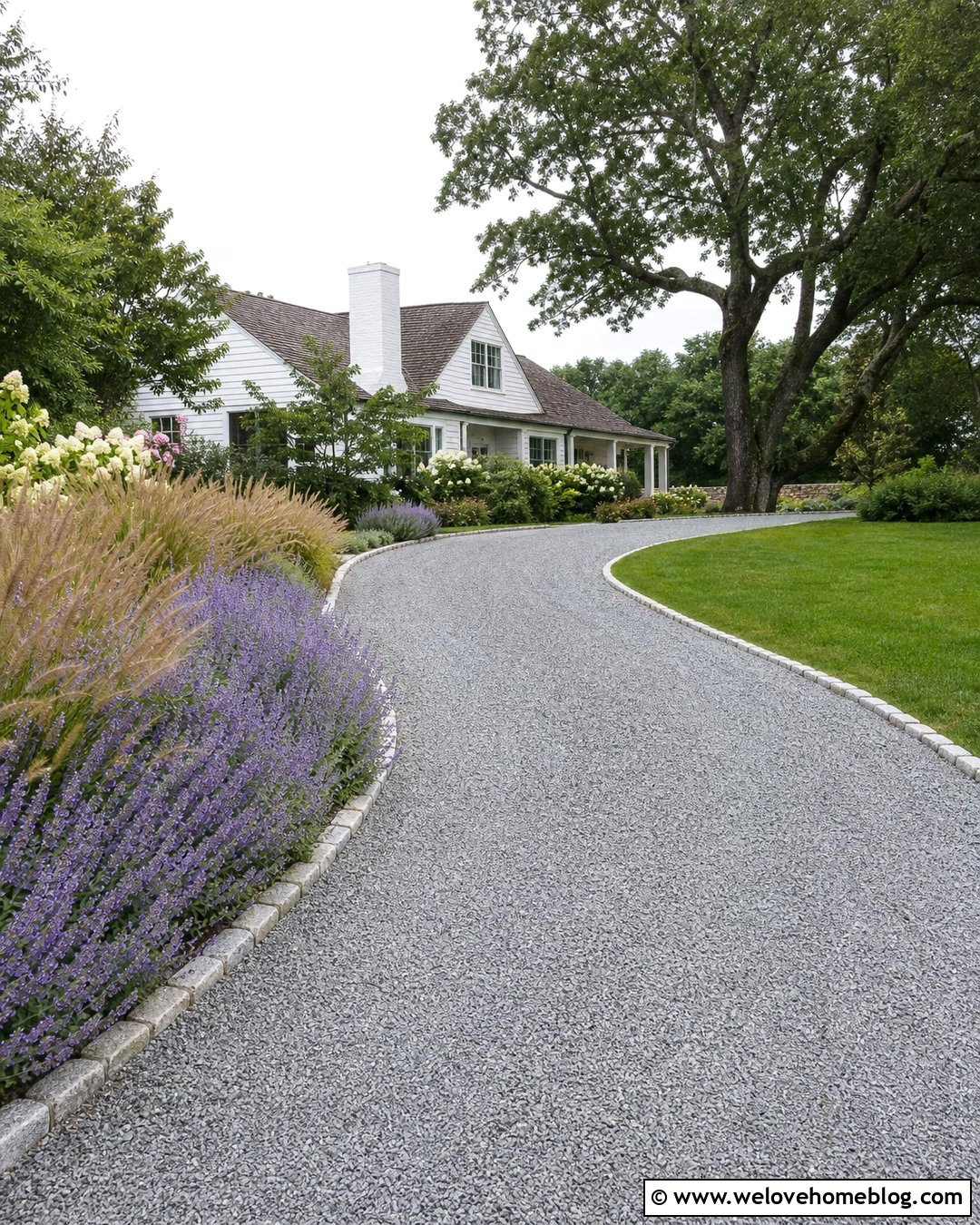 Curved Gravel Driveway Layout - 30 Driveway Design Layout Ideas