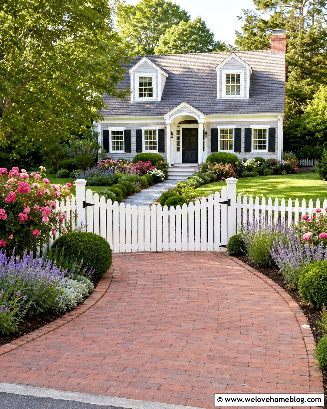 Curved Privacy Driveway Gate - 20 Curved Driveway Gate Style Ideas