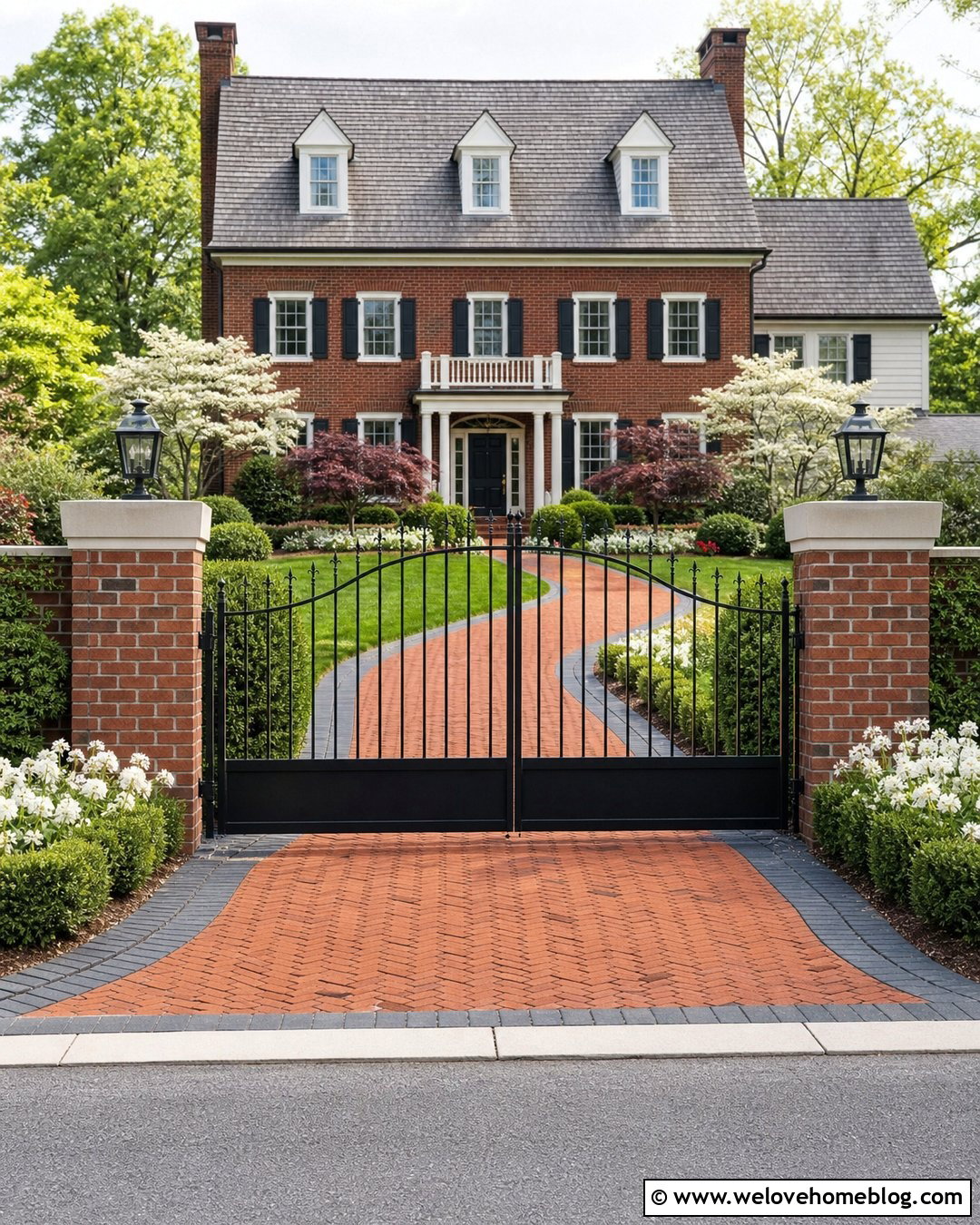 Curved Top Driveway Security Gate - 20 Driveway Security Gate Inspiration Ideas