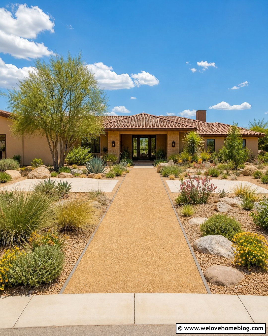 Decomposed Granite Driveway Patio - 25 Driveway Patio Ideas
