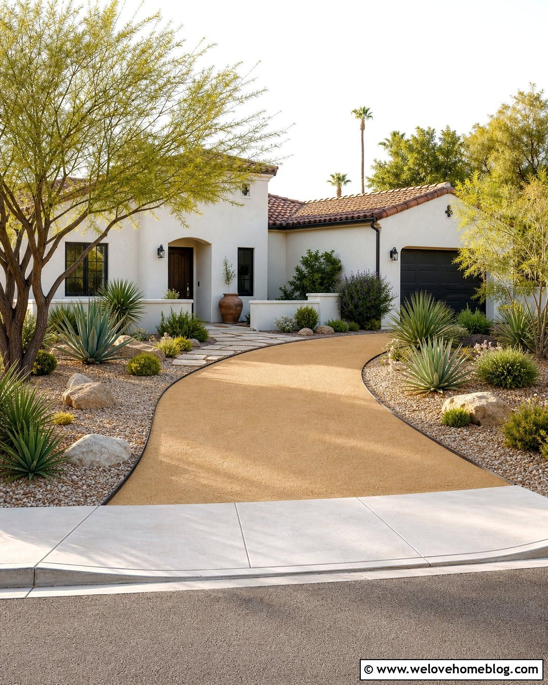 Decomposed Granite Driveway With Metal Edging - 20 Driveway Alternatives Cheap Ideas