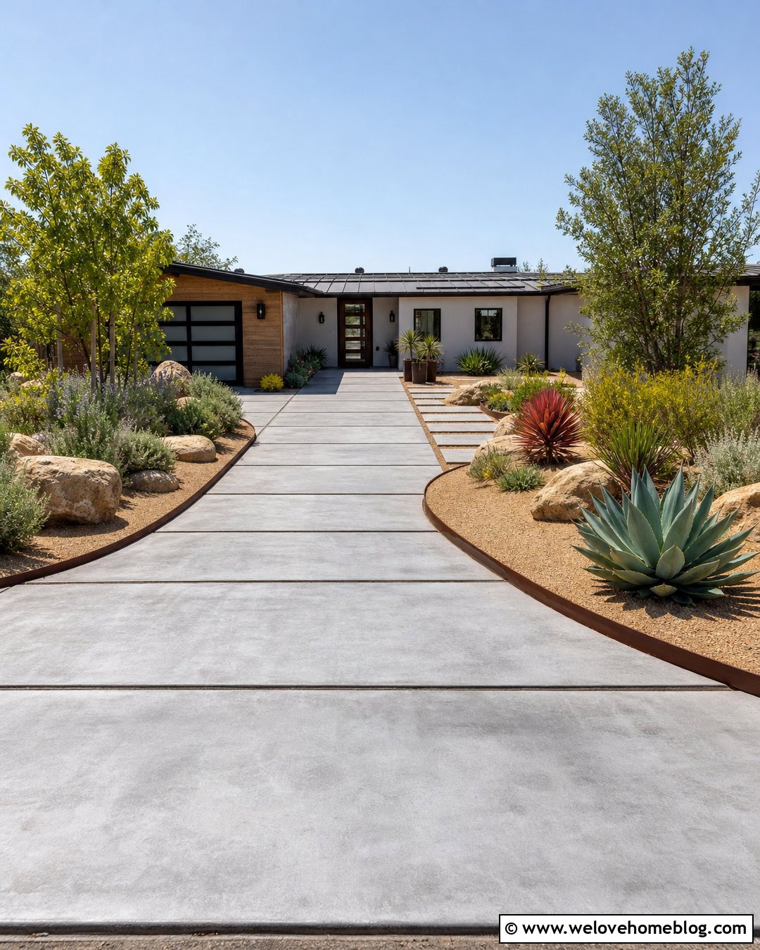 20 Gravel Next to Driveway Ideas for Clean, Creative Borders
