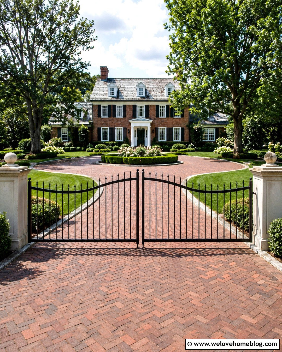 Decorative Iron RV Driveway Gate - 20 Rv Driveway Gate Ideas
