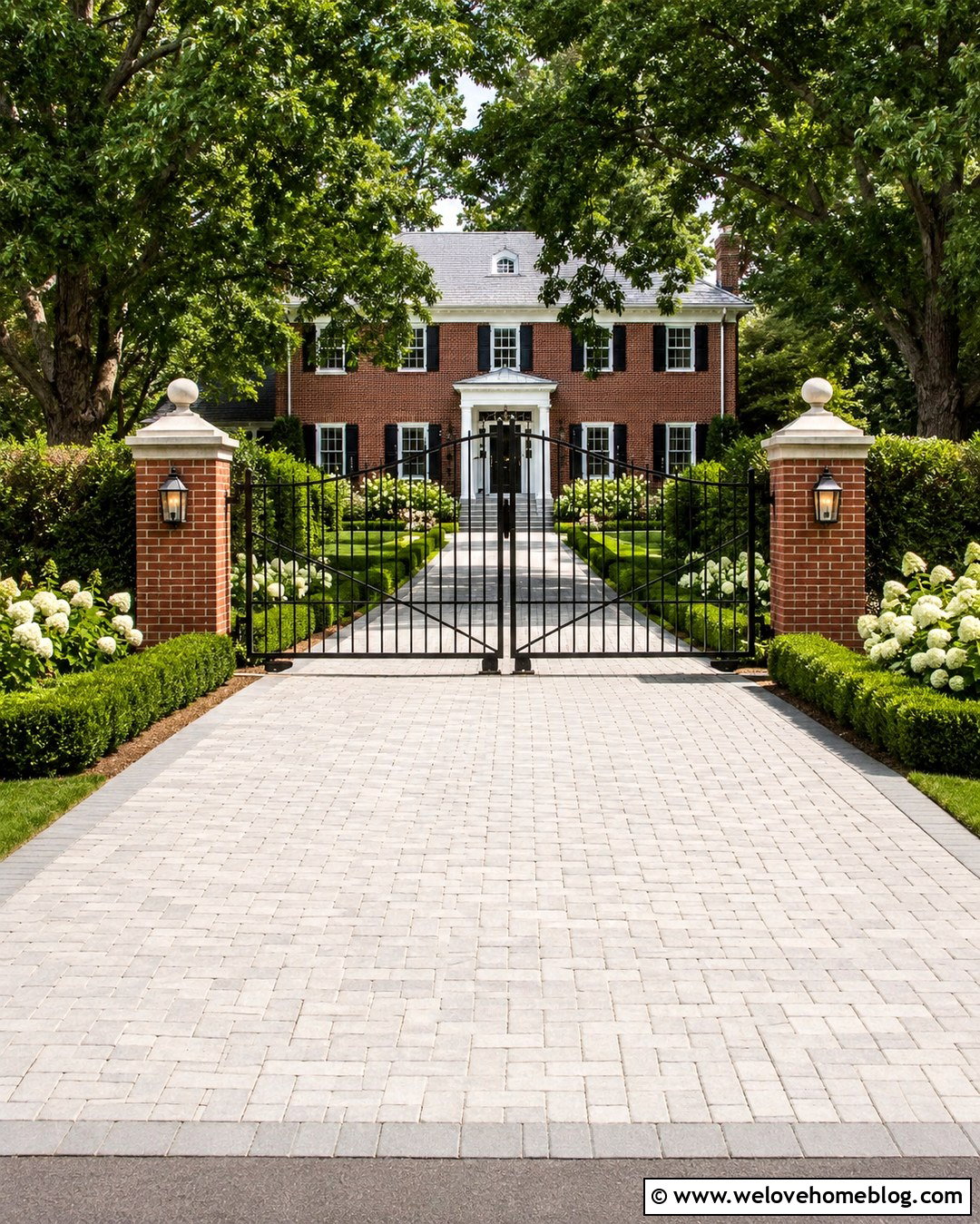 Double Swing Metal Driveway Gate - 20 Installation Of Metal Driveway Gates Ideas