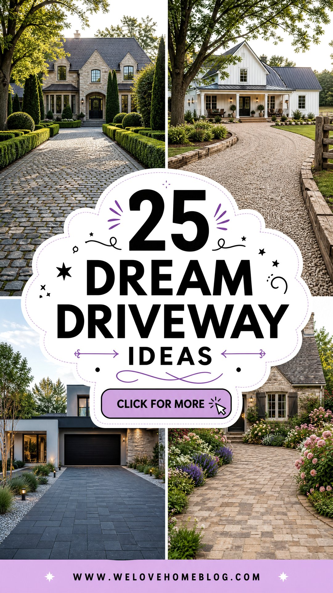 25 Dream Driveway Ideas to Create a Stunning Home Arrival - 25 Dream Driveway Ideas to Create a Stunning Home Arrival