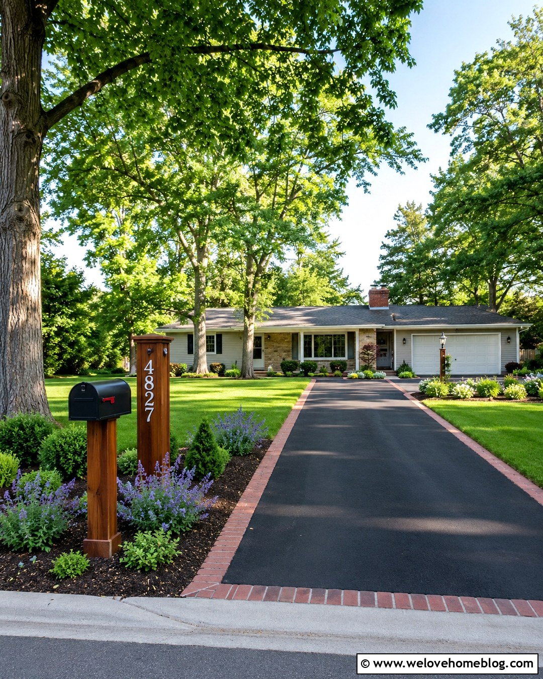 Driveway Address Marker With Mailbox Post - 20 address markers driveway ideas