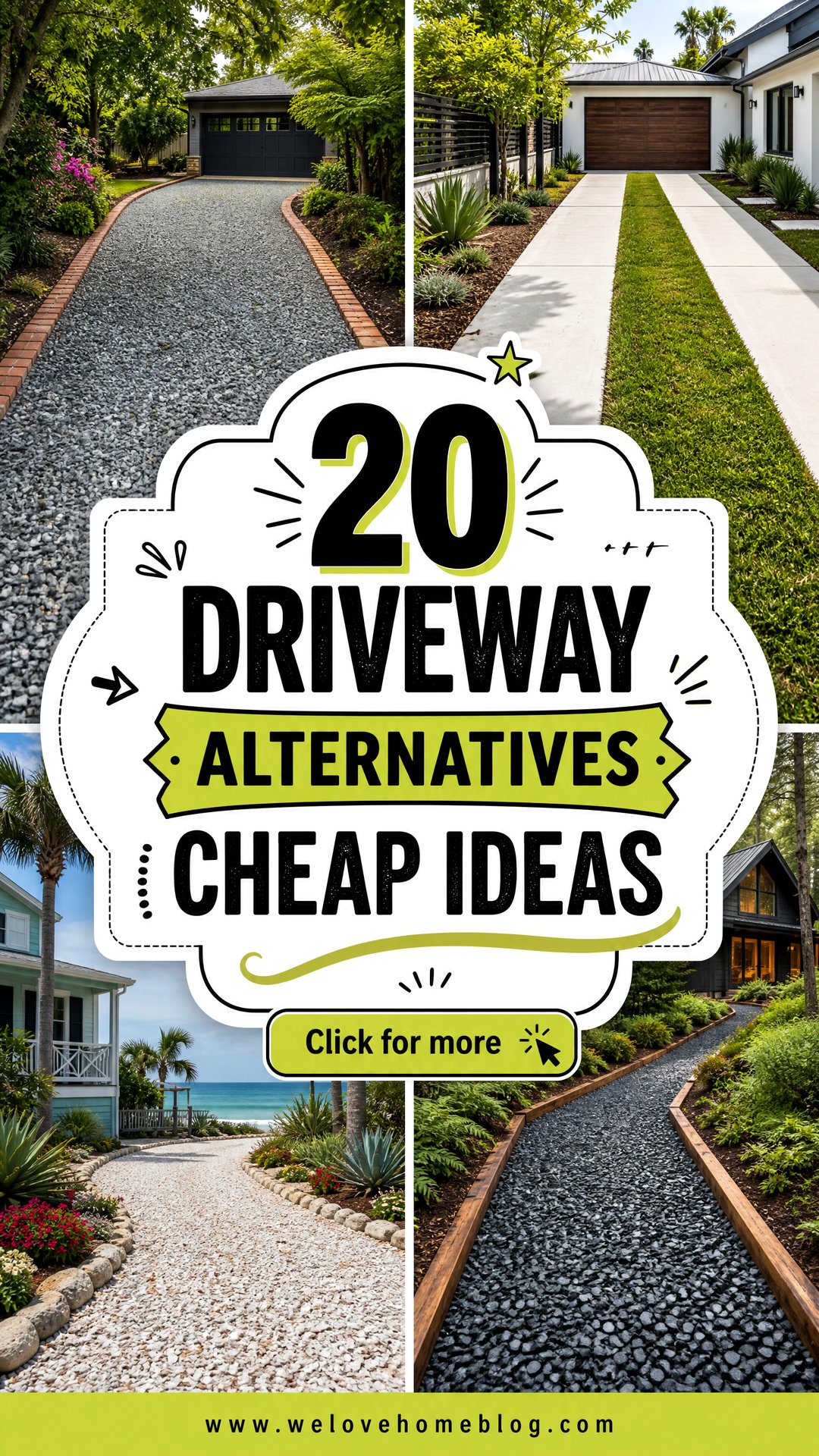 20 Driveway Alternatives Cheap Ideas for Budget Curb Appeal - 20 Driveway Alternatives Cheap Ideas for Budget Curb Appeal