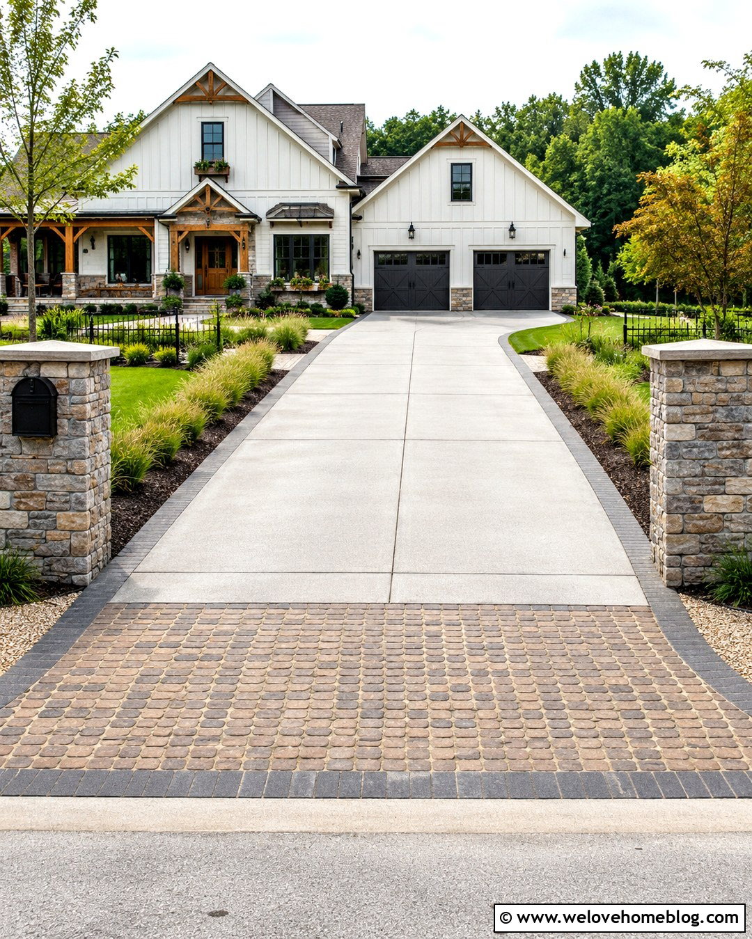 20 Driveway Stencil Ideas for a Stylish, Custom Finish