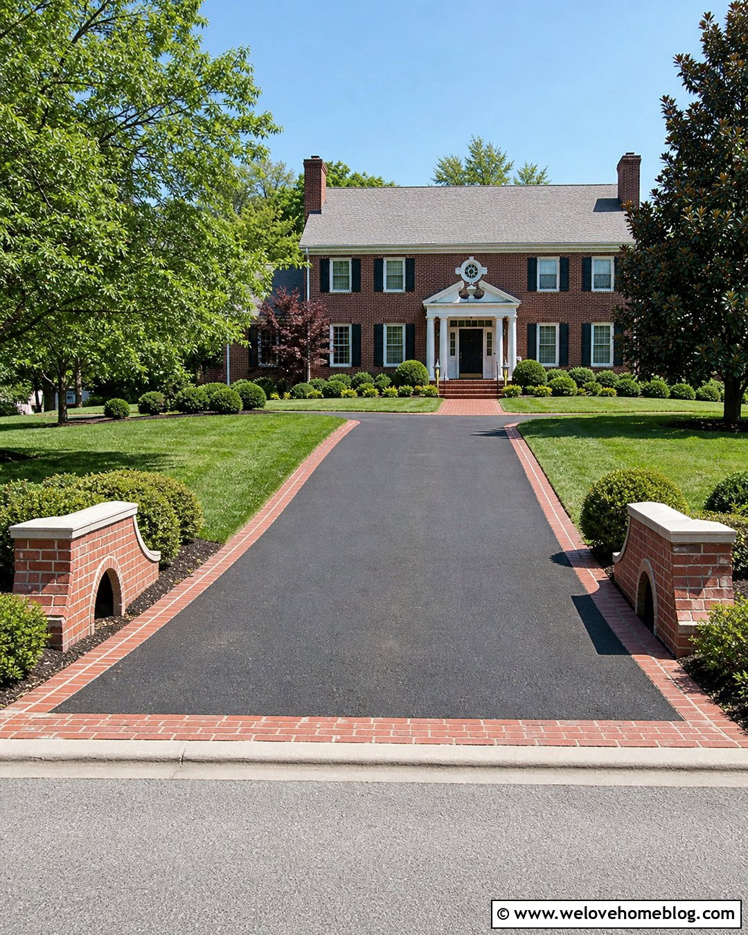 Driveway Culvert With Brick Headwalls - 35 Driveway Culvert Ideas