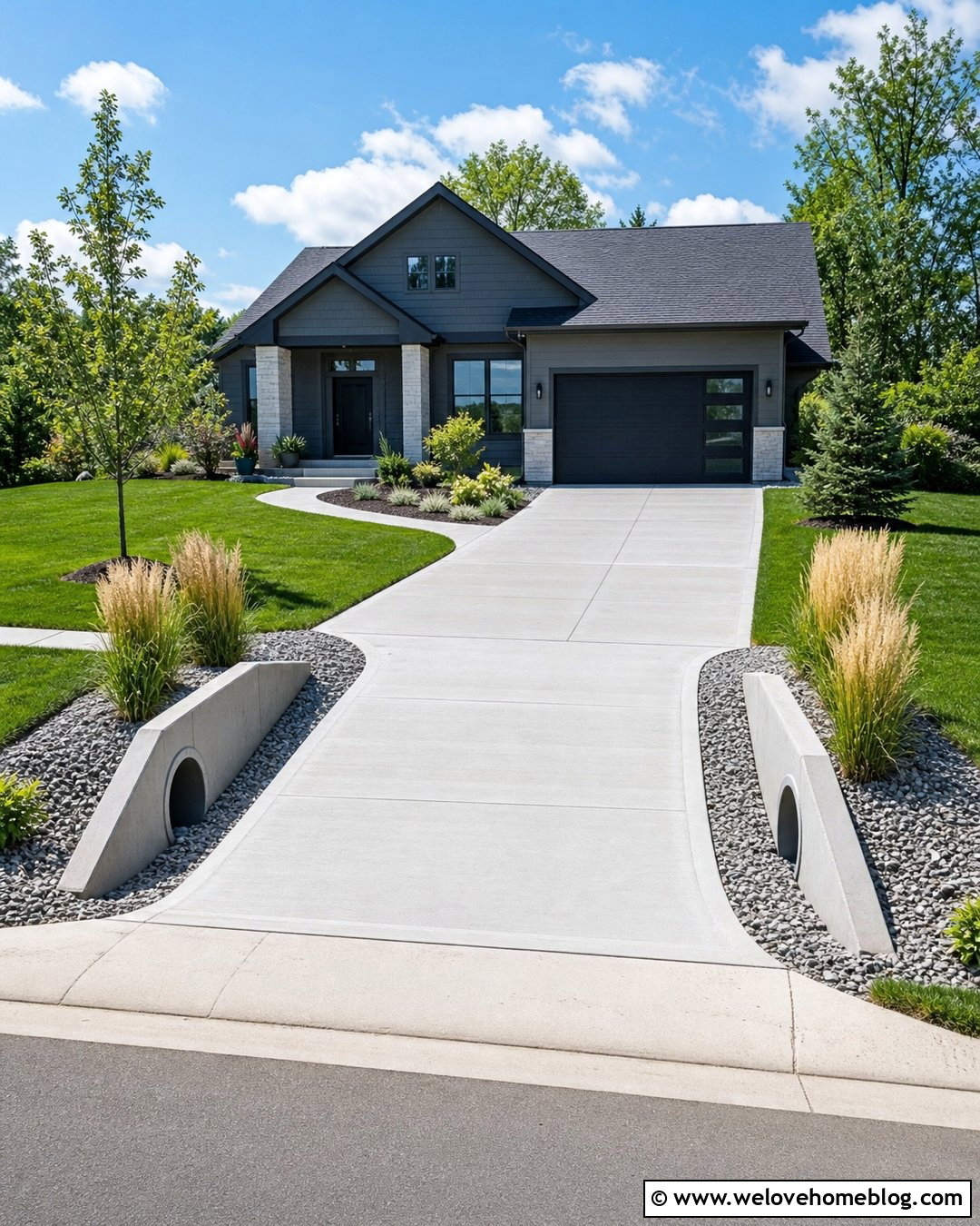 Driveway Culvert With Concrete Wingwalls - 35 Driveway Culvert Ideas