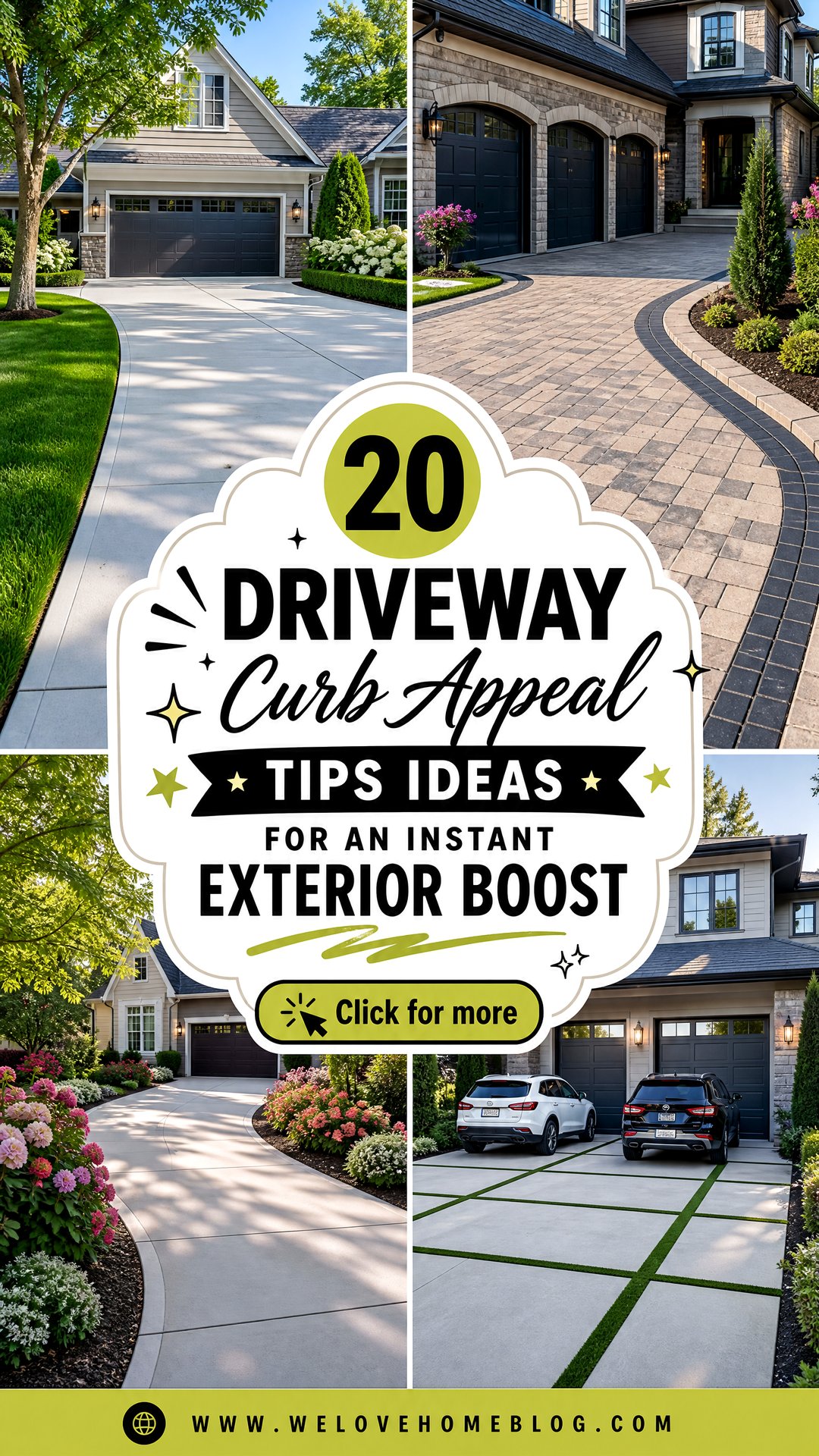 20 Driveway Curb Appeal Tips Ideas for an Instant Exterior Boost - 20 Driveway Curb Appeal Tips Ideas for an Instant Exterior Boost