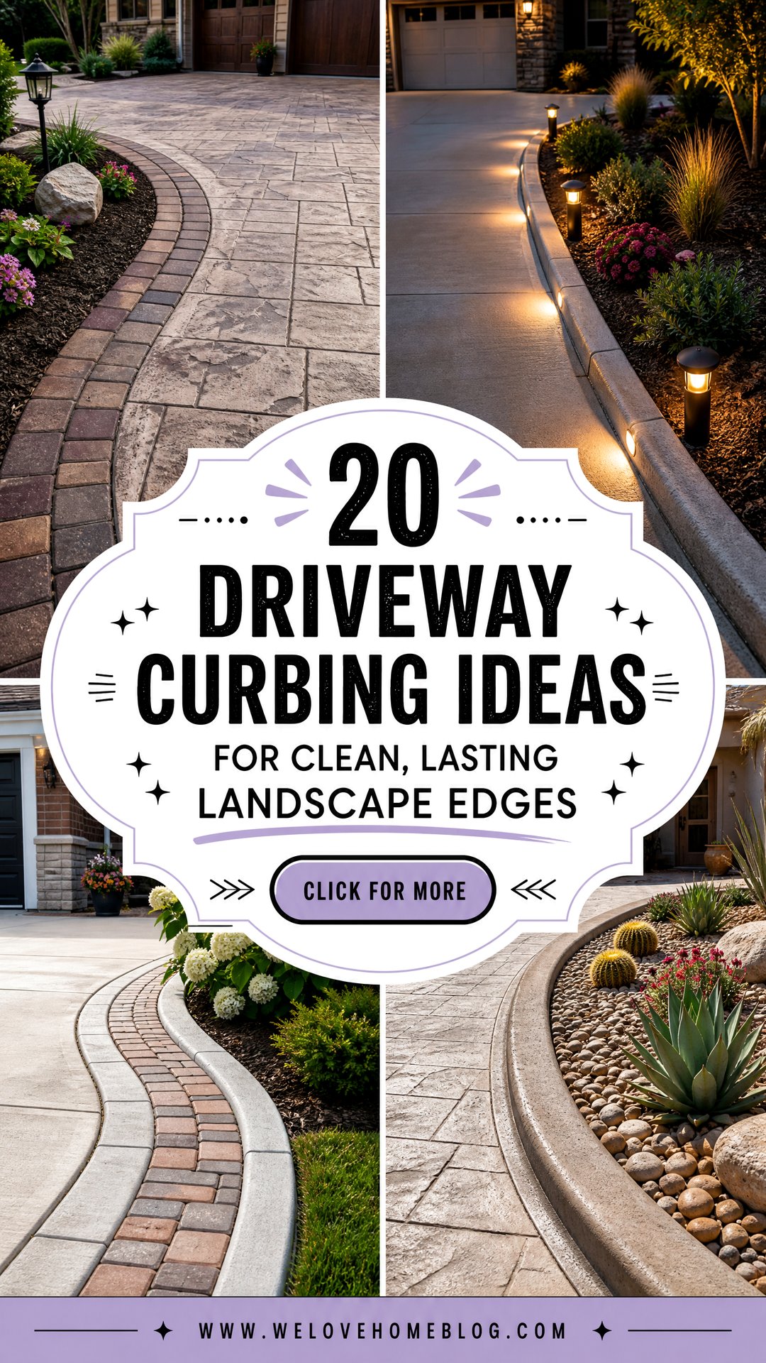 20 Driveway Curbing Ideas for Clean Lasting Landscape Edges - 20 Driveway Curbing Ideas for Clean, Lasting Landscape Edges