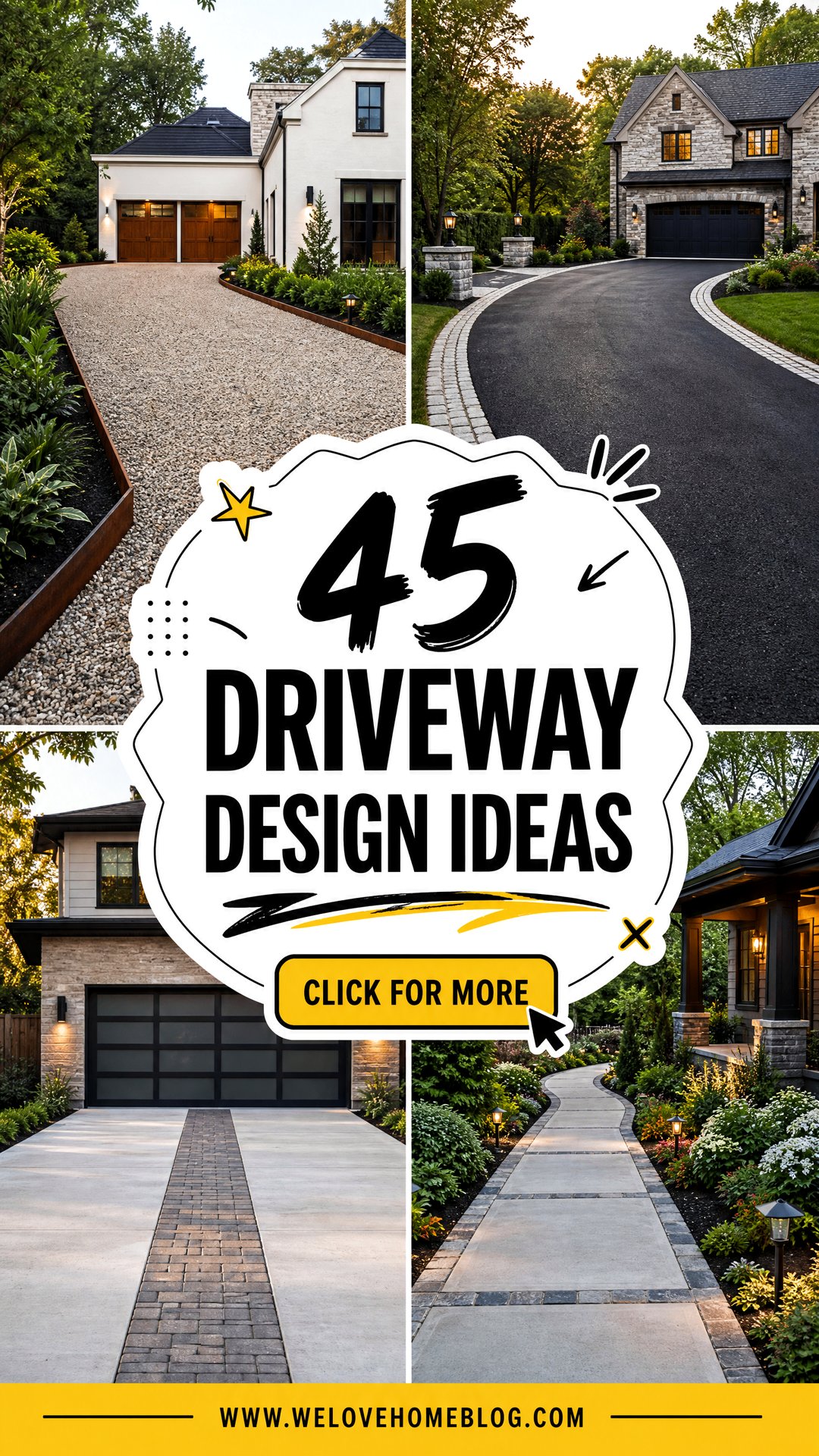 45 Driveway Design Ideas for a Smarter More Stylish Entry - 45 Driveway Design Ideas for a Smarter, More Stylish Entry