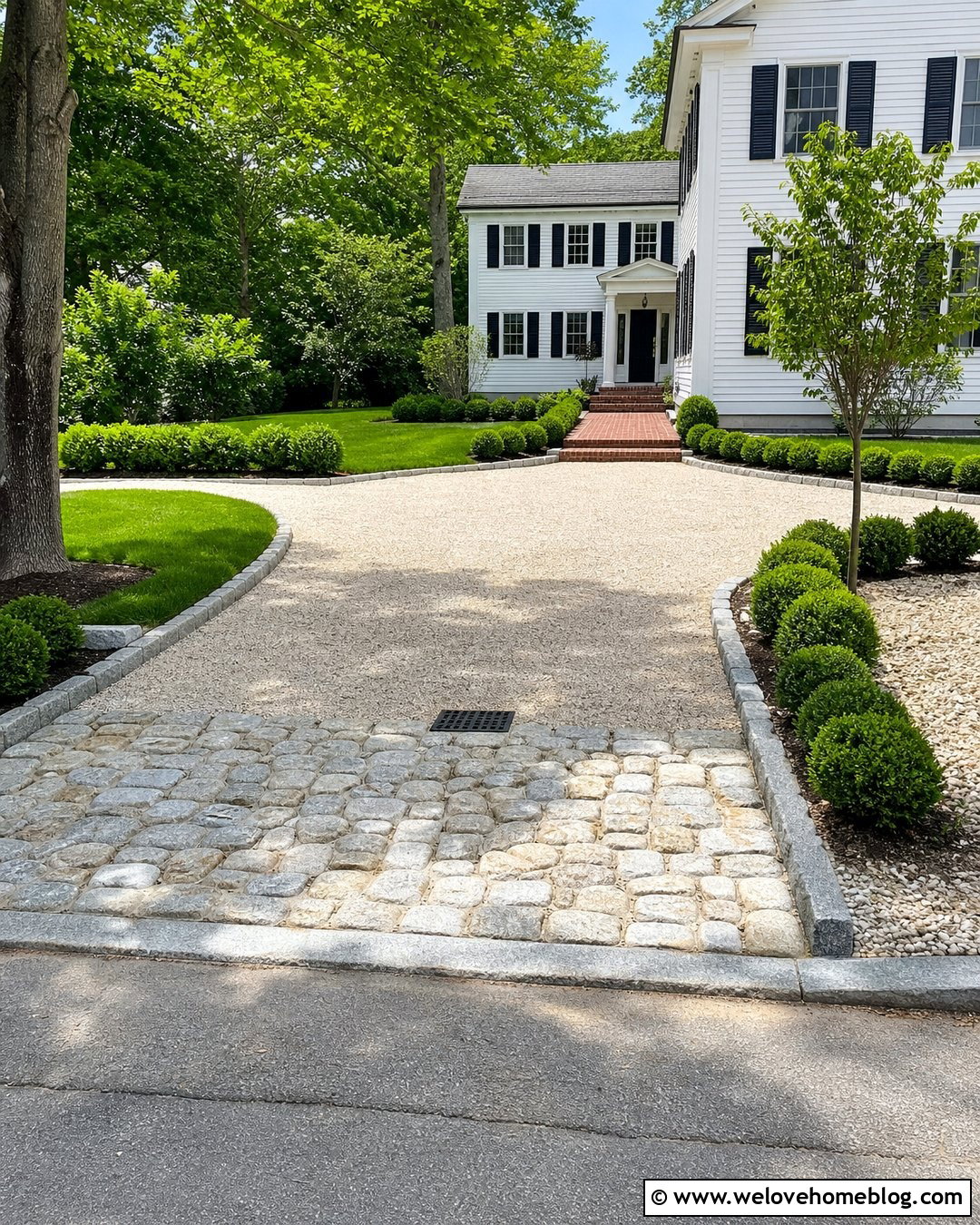 Driveway Dry Well With Gravel Apron - 35 Driveway Drainage Solutions Ideas