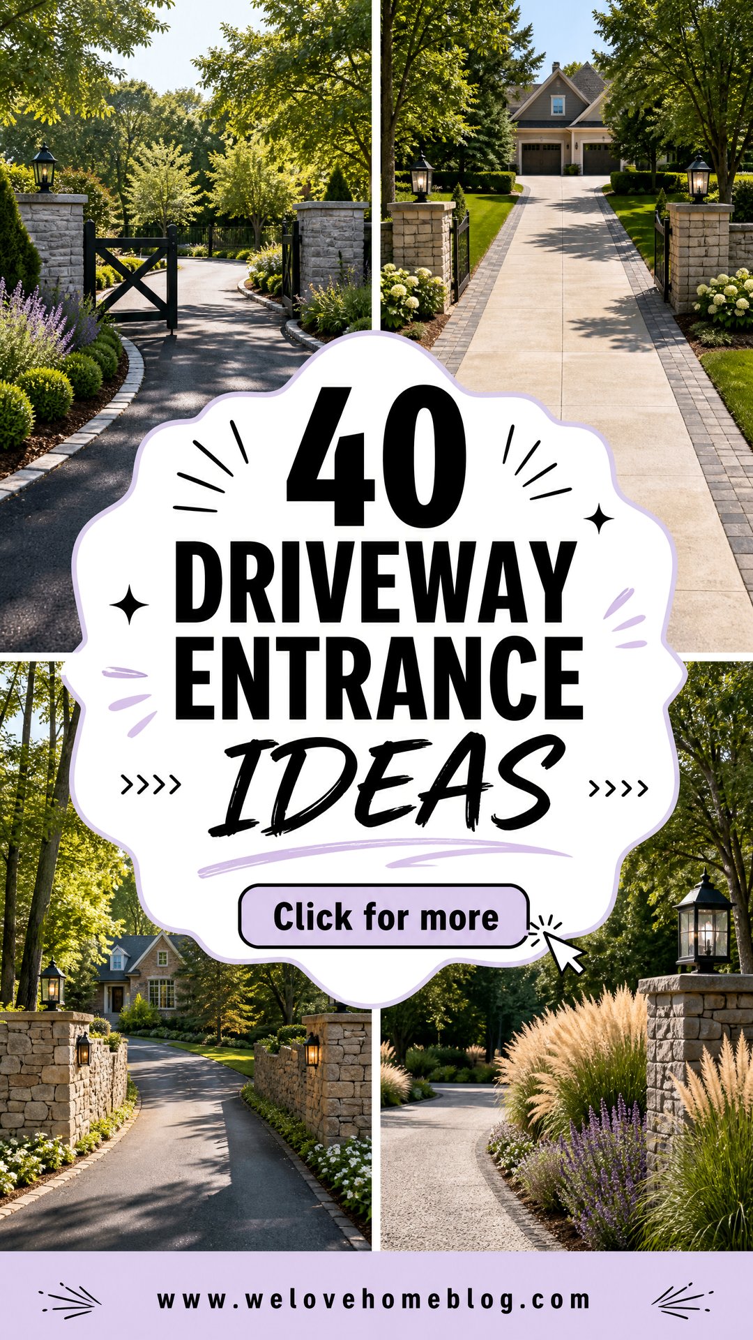 40 Driveway Entrance Ideas for a Warm and Stylish Welcome - 40 Driveway Entrance Ideas for a Warm and Stylish Welcome