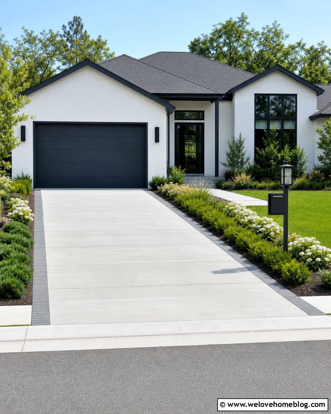 Driveway Entrance Lamp Posts With Address Signs - 20 driveway entrance lamp post ideas