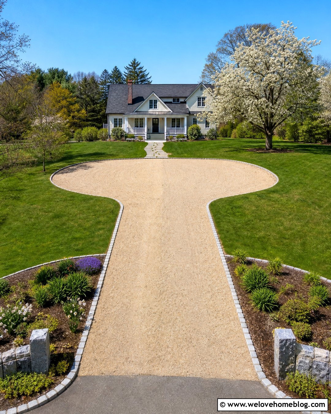 Driveway Extension With Turnaround Pad - 20 Extend Driveway Ideas