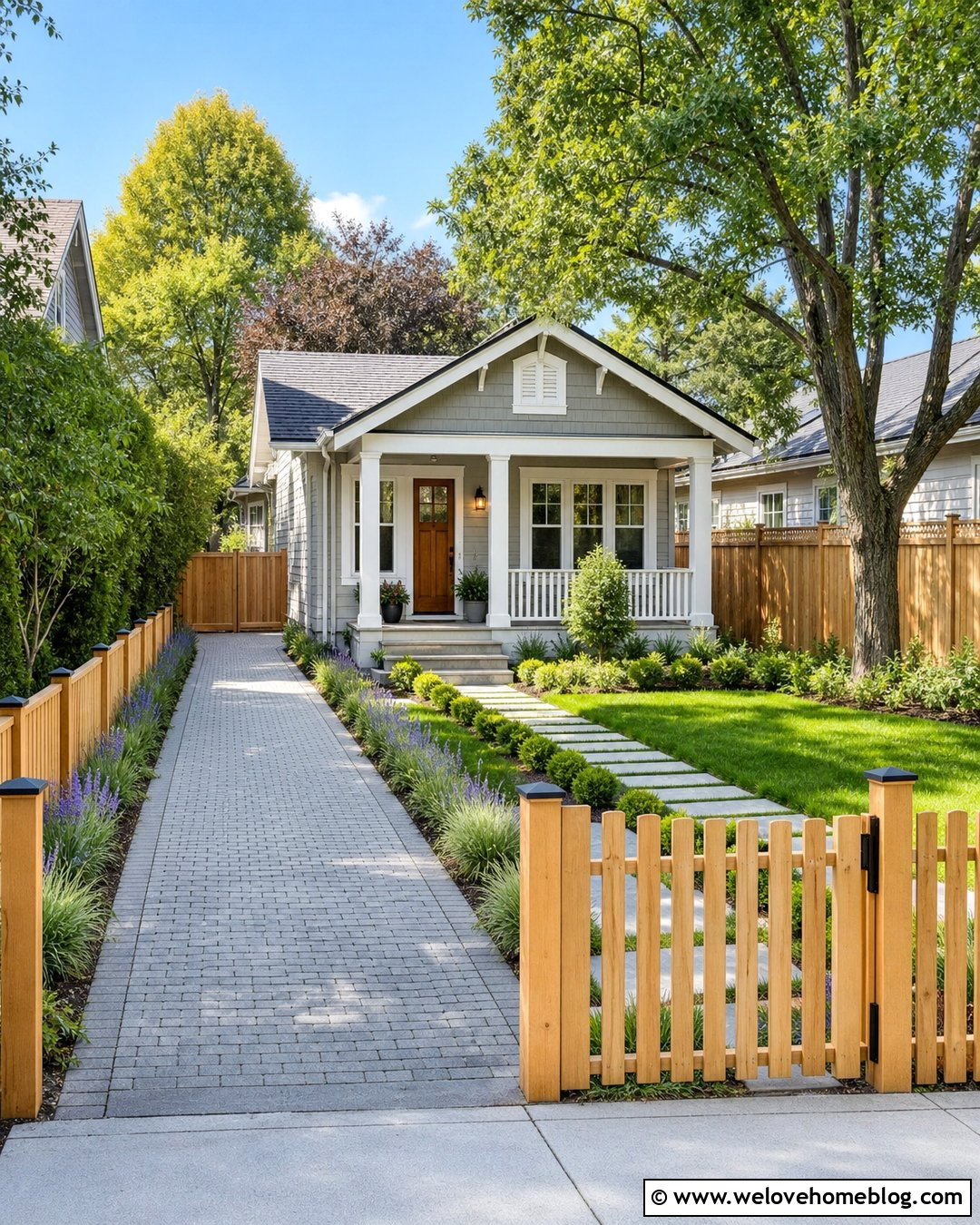 Driveway Fence For Small Front Yard - 30 Driveway Fence Ideas