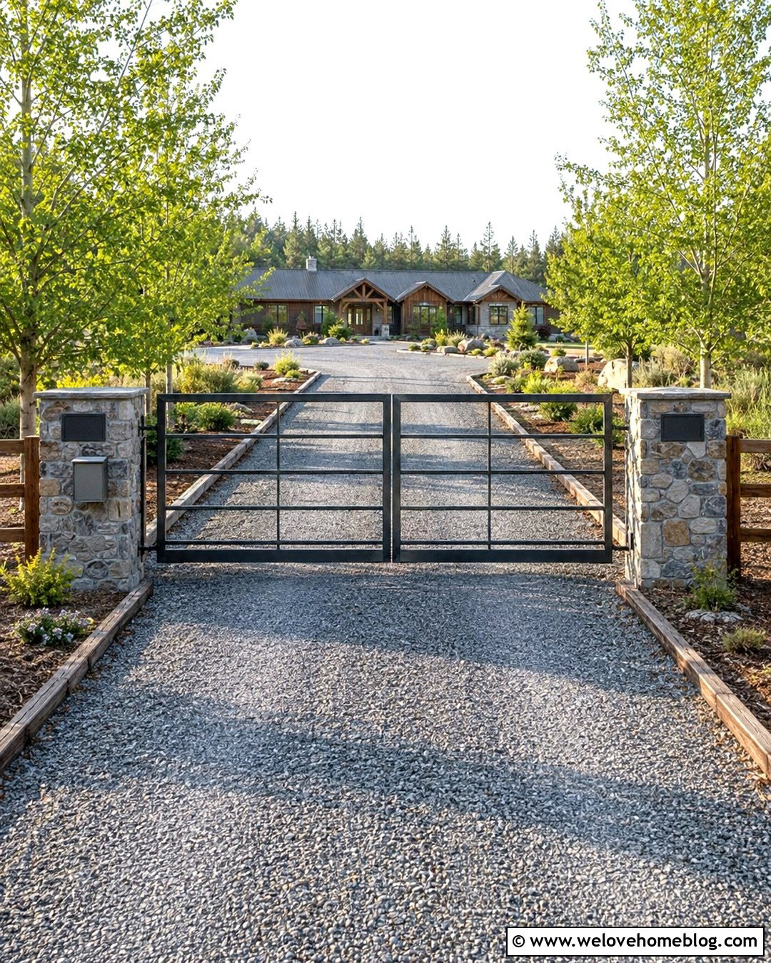 Driveway Gate With Emergency Responder Access - 20 driveway gate safety tips ideas