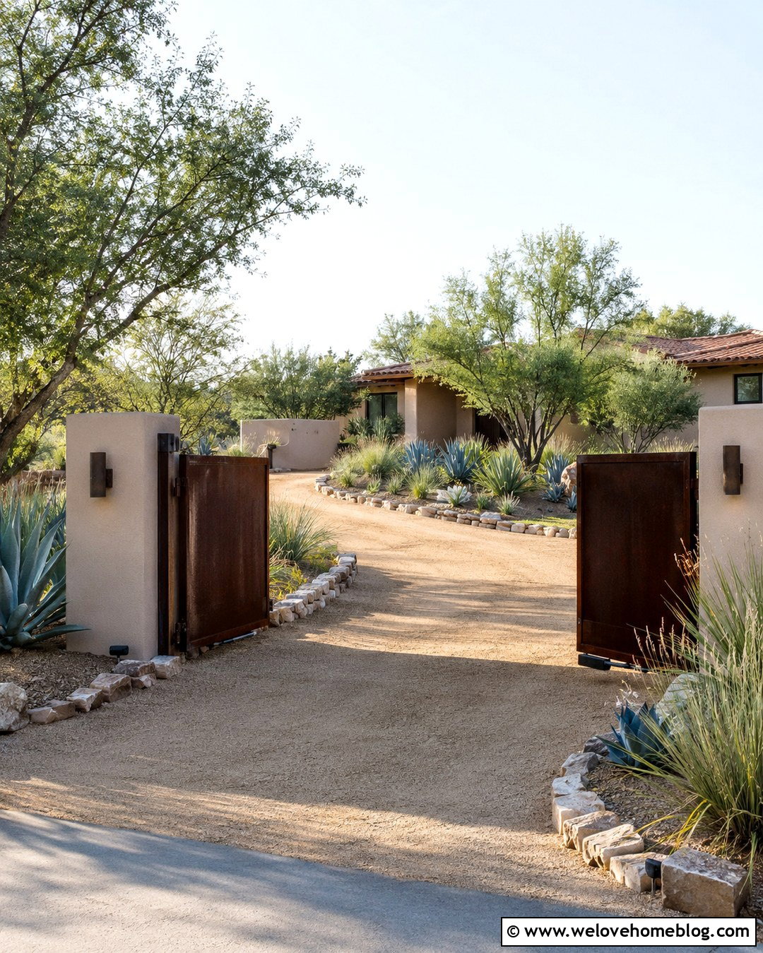 Driveway Gate With Stops And Fall Protection - 20 driveway gate safety tips ideas