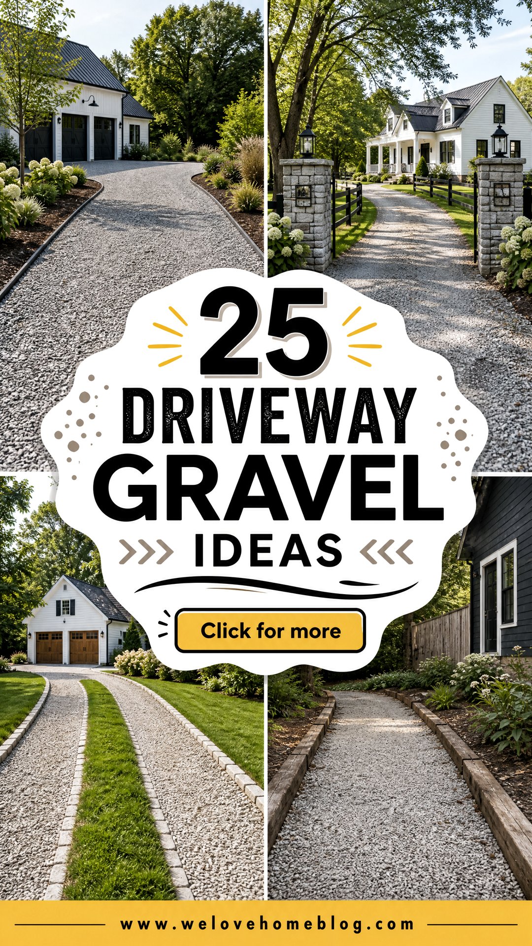 25 Driveway Gravel Ideas for a Charming Durable Entrance - 25 Driveway Gravel Ideas for a Charming, Durable Entrance