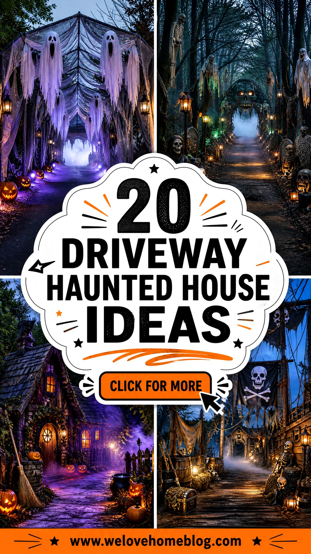 20 Driveway Haunted House Ideas for a Spooky Halloween - 20 Driveway Haunted House Ideas for a Spooky Halloween