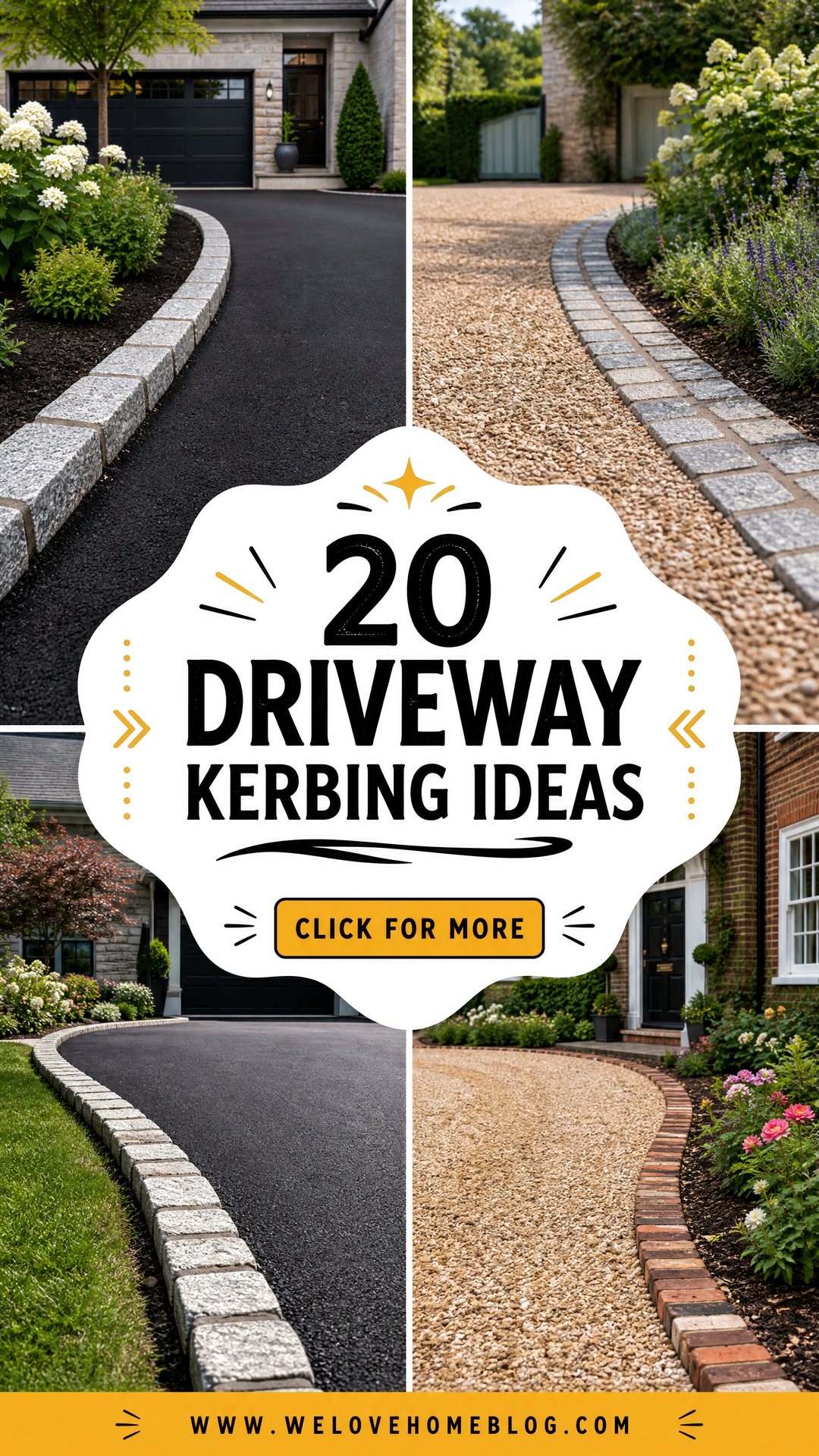 20 Driveway Kerbing Ideas for a Crisp Polished Finish - 20 Driveway Kerbing Ideas for a Crisp, Polished Finish