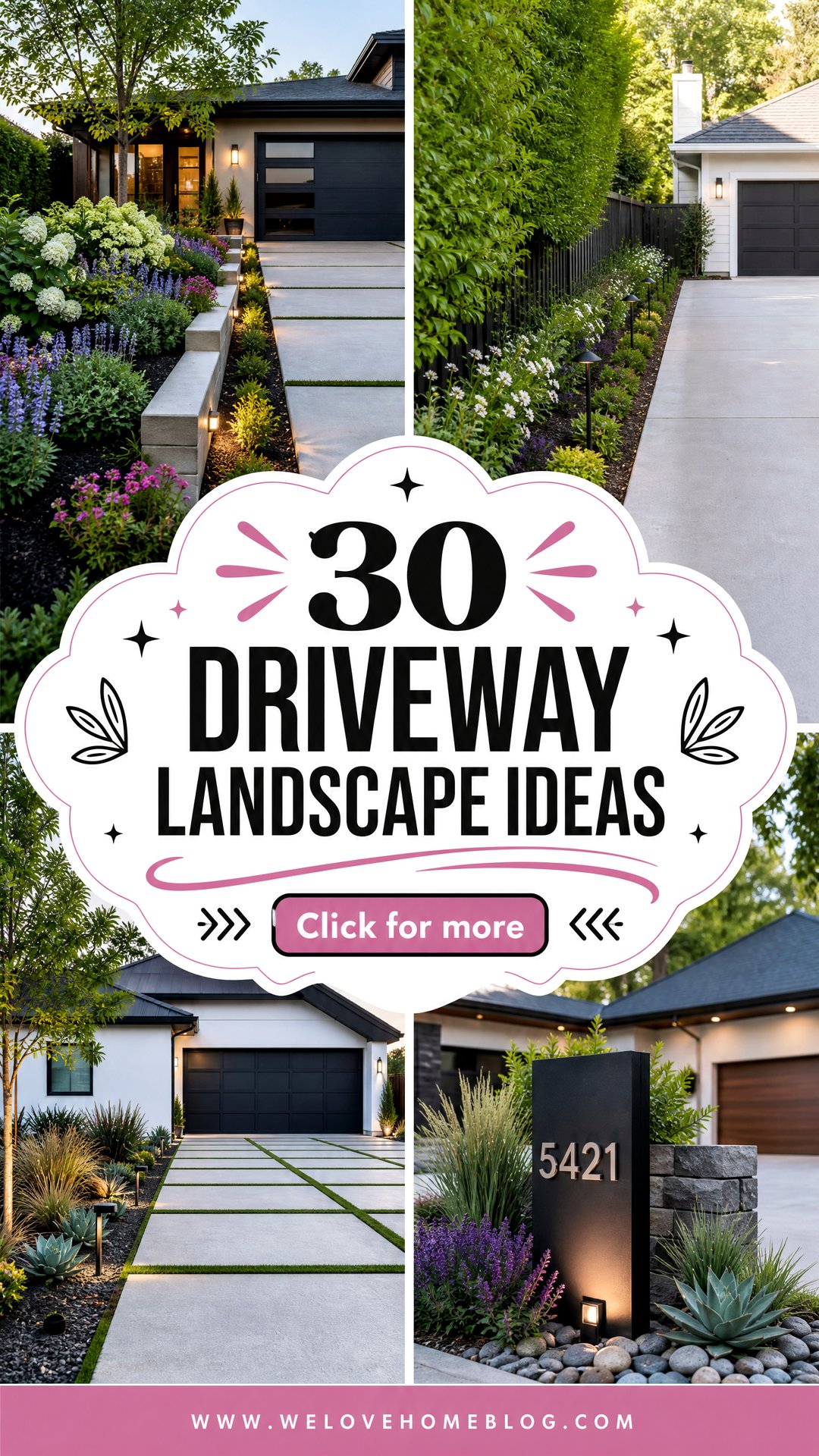 30 Driveway Landscape Ideas for Effortless Polished Curb Appeal - 30 Driveway Landscape Ideas for Effortless, Polished Curb Appeal