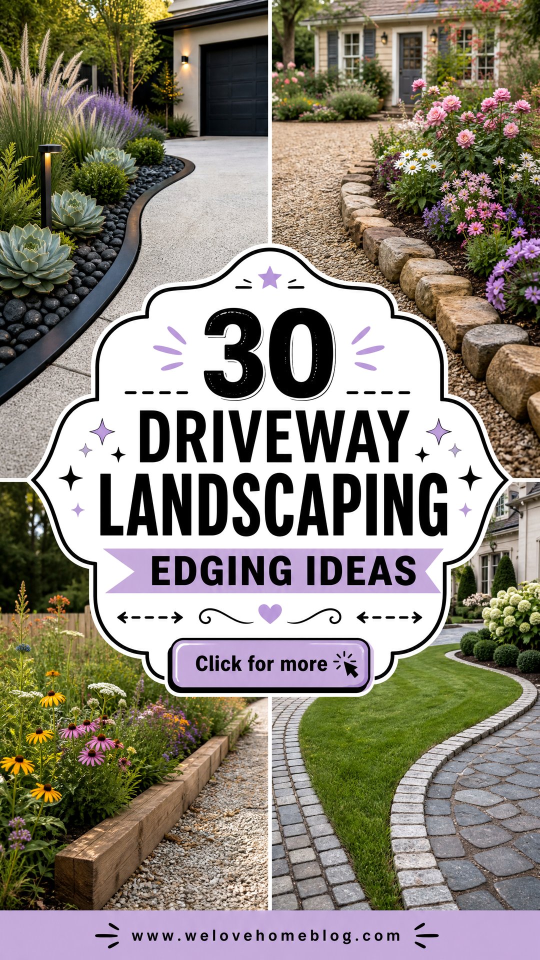 30 Driveway Landscaping Edging Ideas for Crisp Polished Borders - 30 Driveway Landscaping Edging Ideas for Crisp, Polished Borders