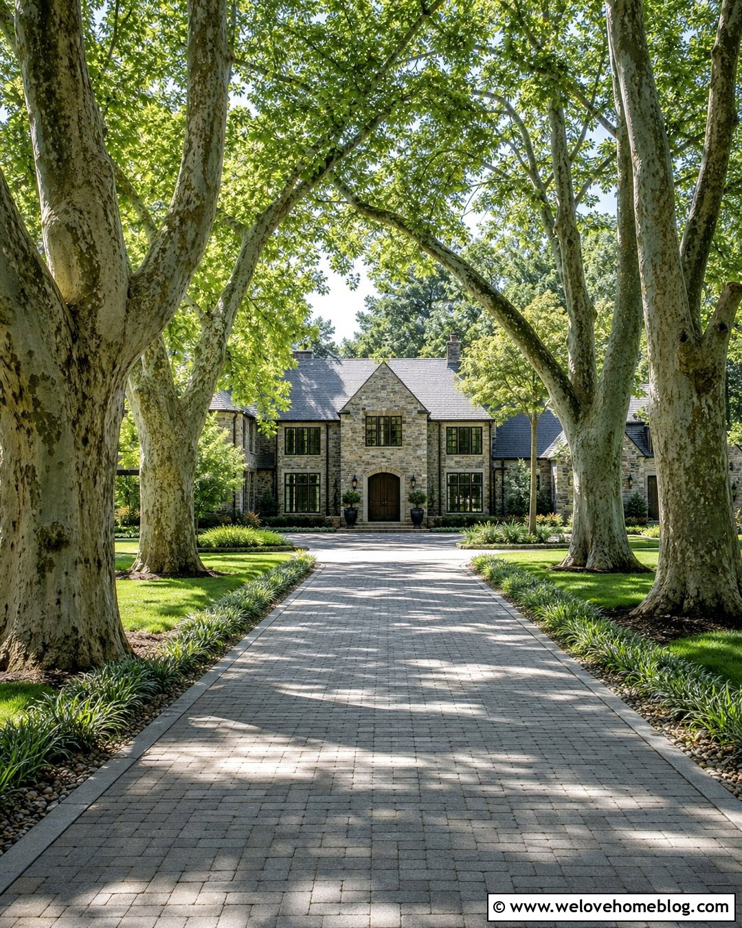 Driveway Lined With Sycamore Trees - 25 driveway lined with trees ideas