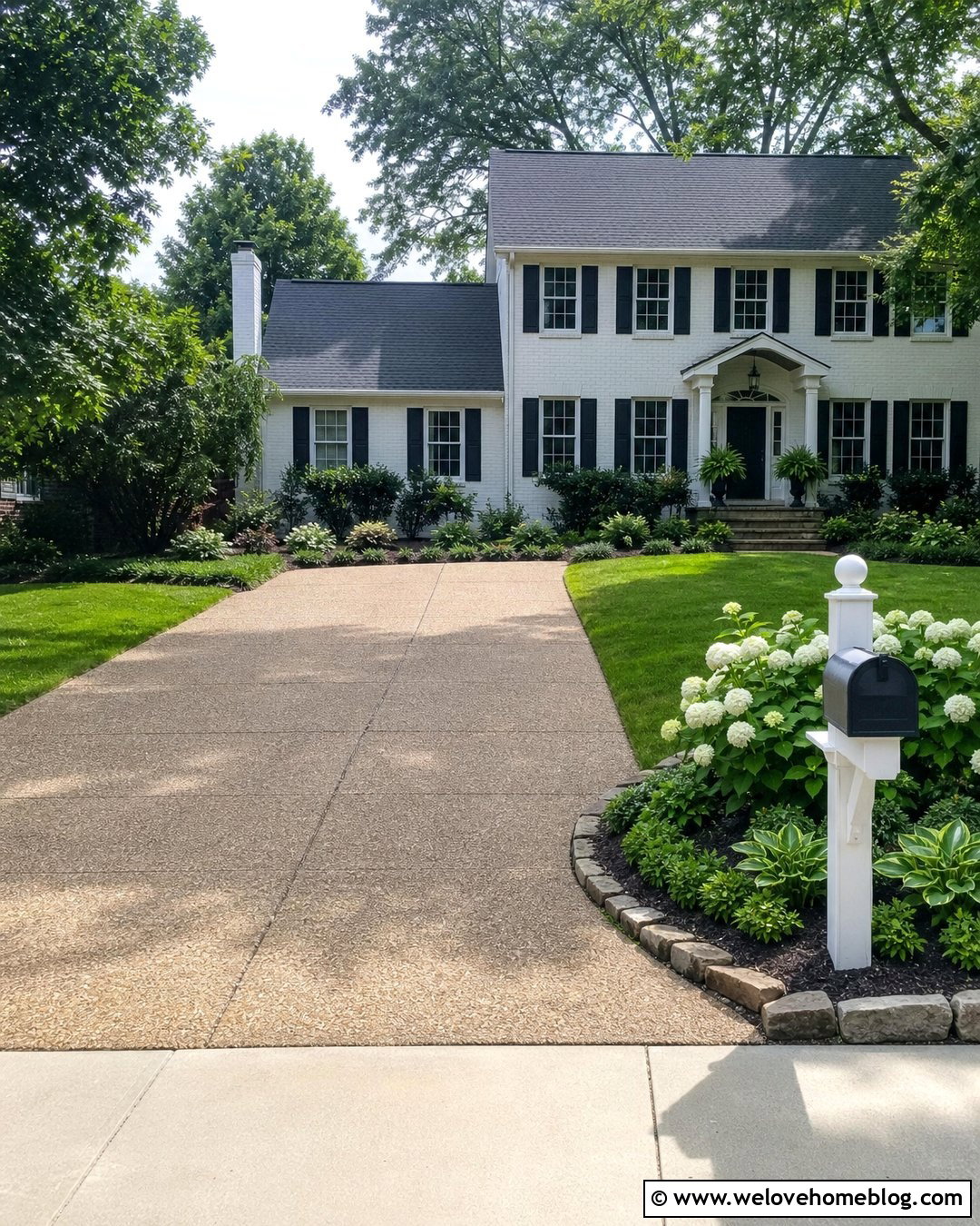 20 Driveway Mailbox Landscaping Ideas for Instant Curb Appeal