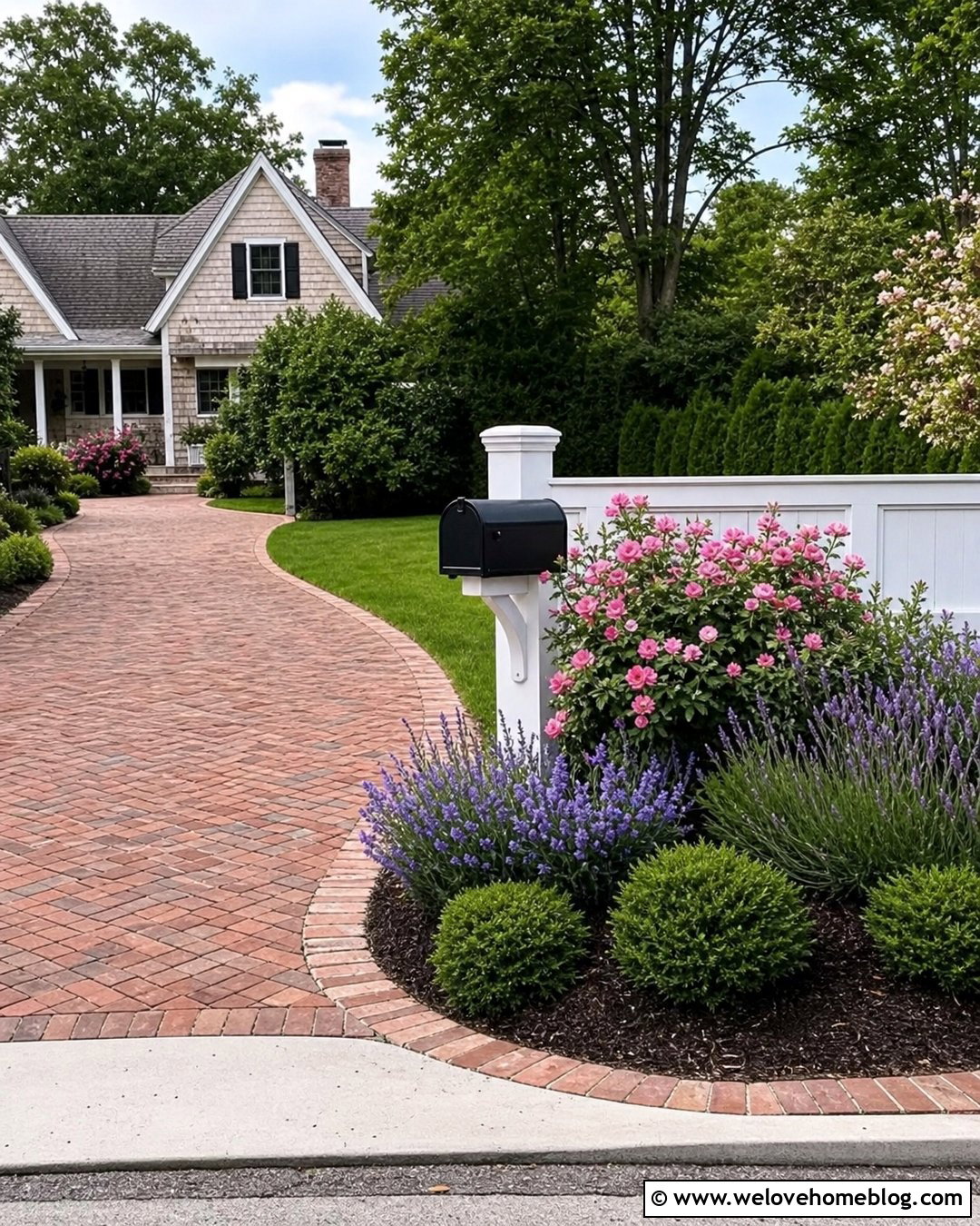 Driveway Mailbox Landscaping With Roses - 20 driveway mailbox landscaping ideas
