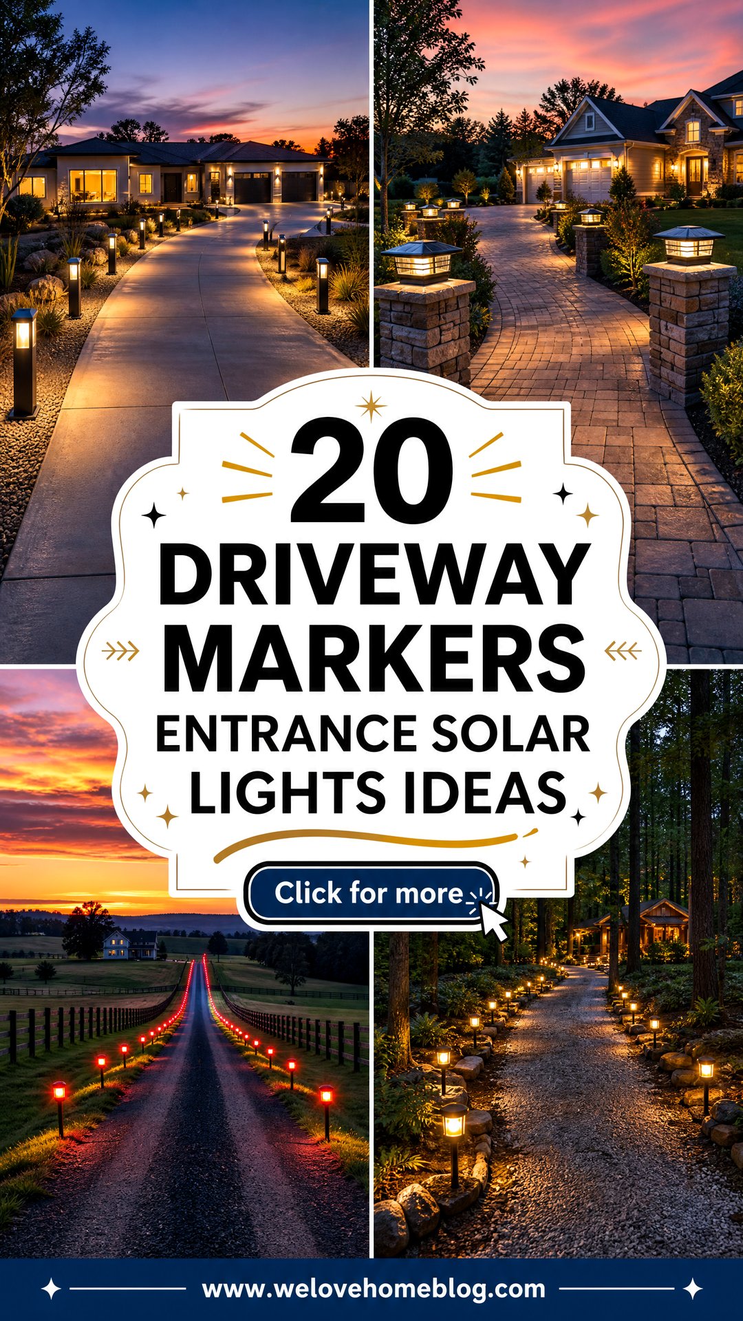 20 Driveway Markers Entrance Solar Lights Ideas for Safer Nights - 20 Driveway Markers Entrance Solar Lights Ideas for Safer Nights