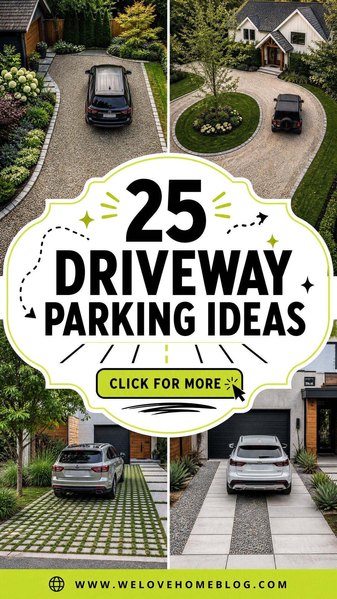 25 Driveway Parking Ideas for Smarter Space-Saving Homes - 25 Driveway Parking Ideas for Smarter, Space-Saving Homes