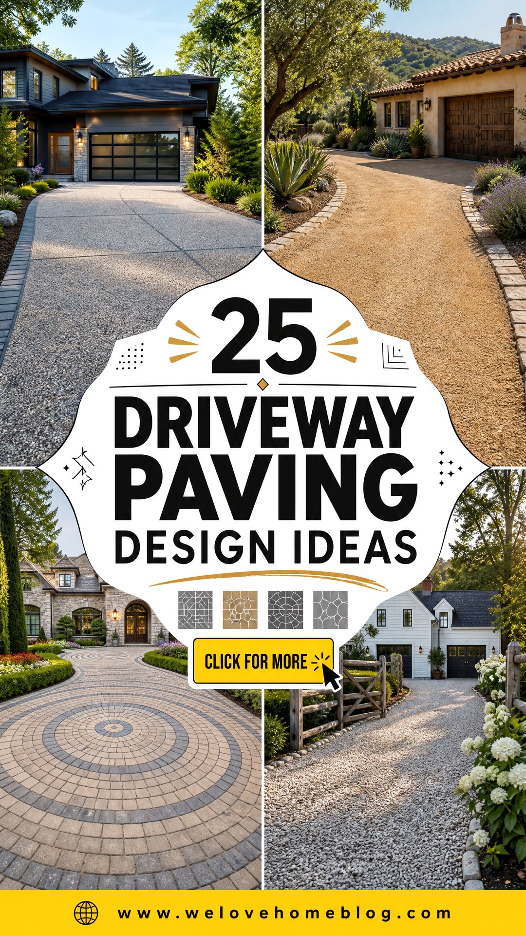 25 Driveway Paving Design Ideas for a Striking First Impression - 25 Driveway Paving Design Ideas for a Striking First Impression