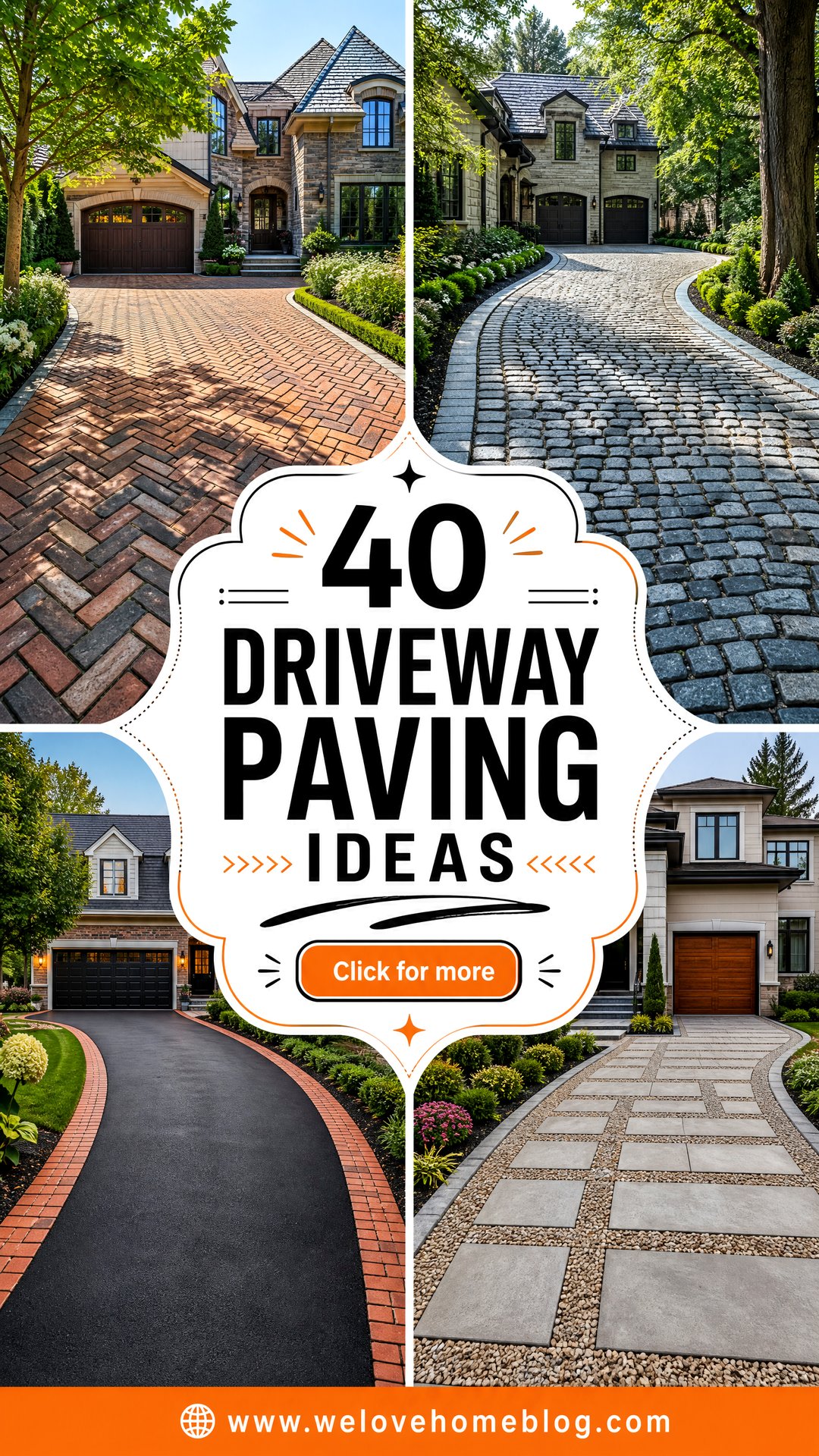 40 Driveway Paving Ideas for a Polished Lasting Entrance - 40 Driveway Paving Ideas for a Polished, Lasting Entrance