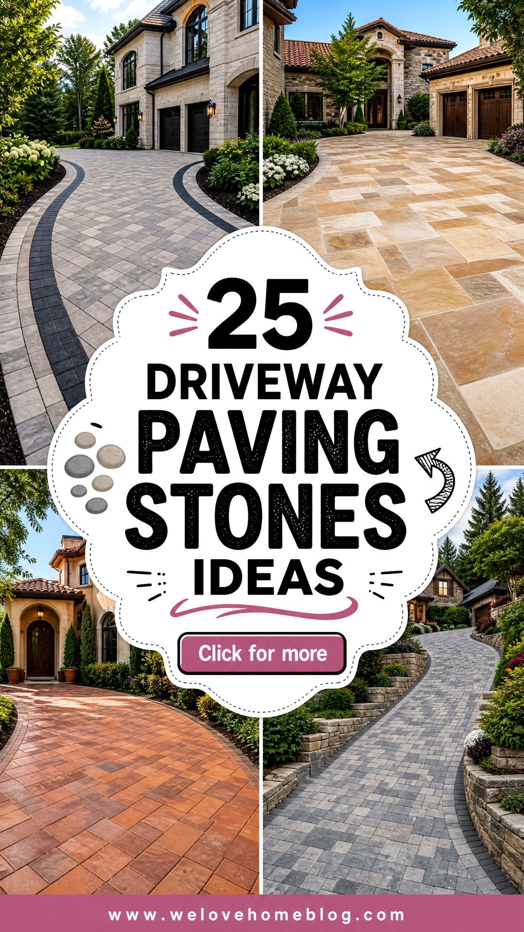 25 Driveway Paving Stones Ideas for Lasting Curb Appeal - 25 Driveway Paving Stones Ideas for Lasting Curb Appeal