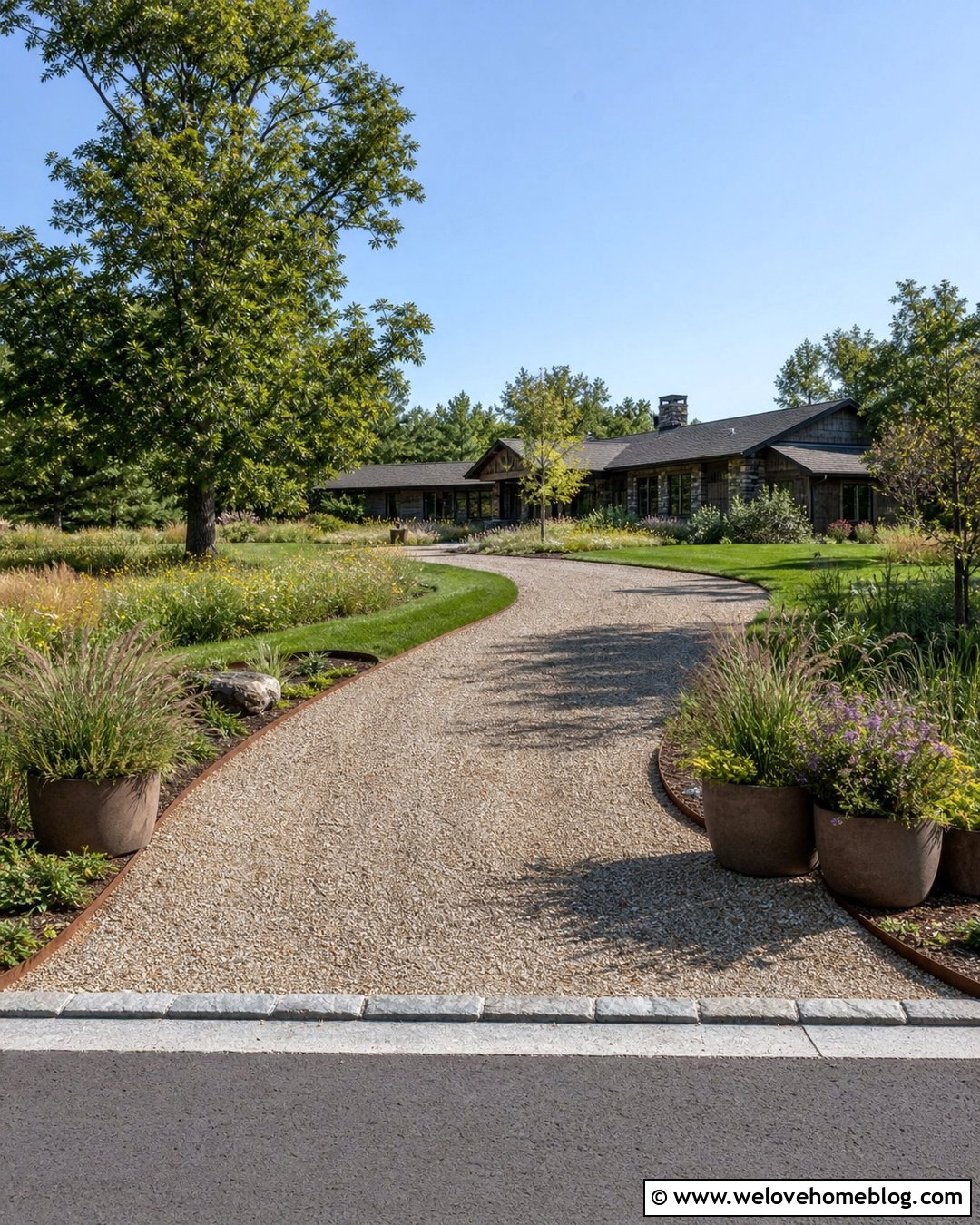 Driveway Plant Pots With Native Plants - 20 Driveway Plant Pots Ideas