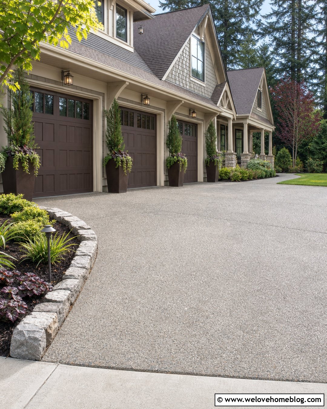 30 Driveway Planter Ideas for a Warm, Welcoming Entrance